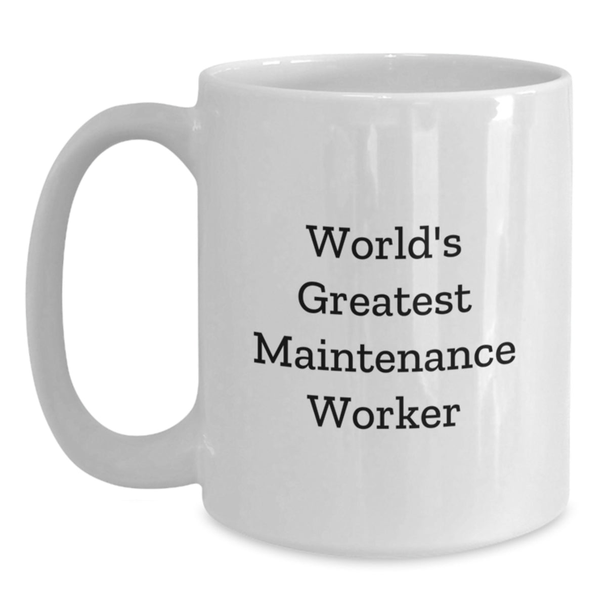 Christmas Gift for Him - World's Greatest Maintenance Worker Present - Main
