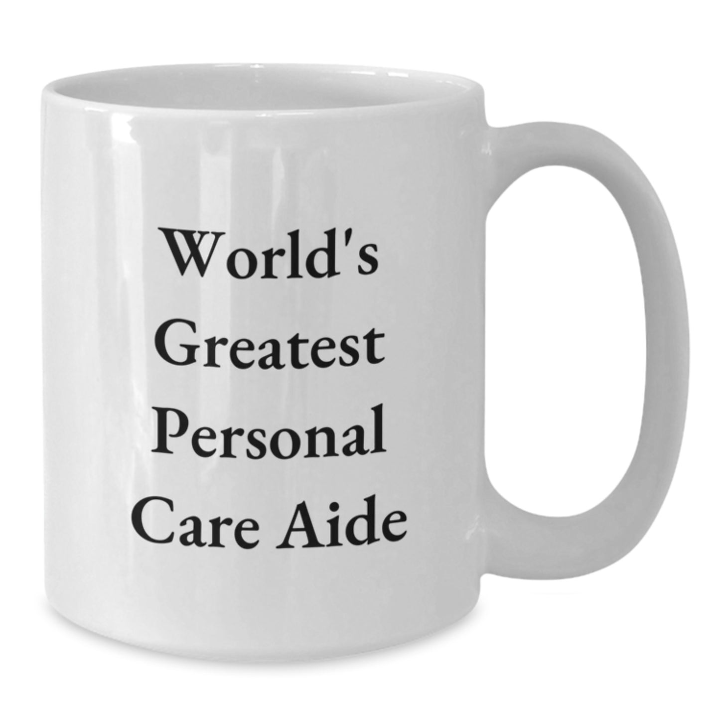 Personal Care Aide Keepsake Ceramic White Mug for Him Birthday Gift - Additional