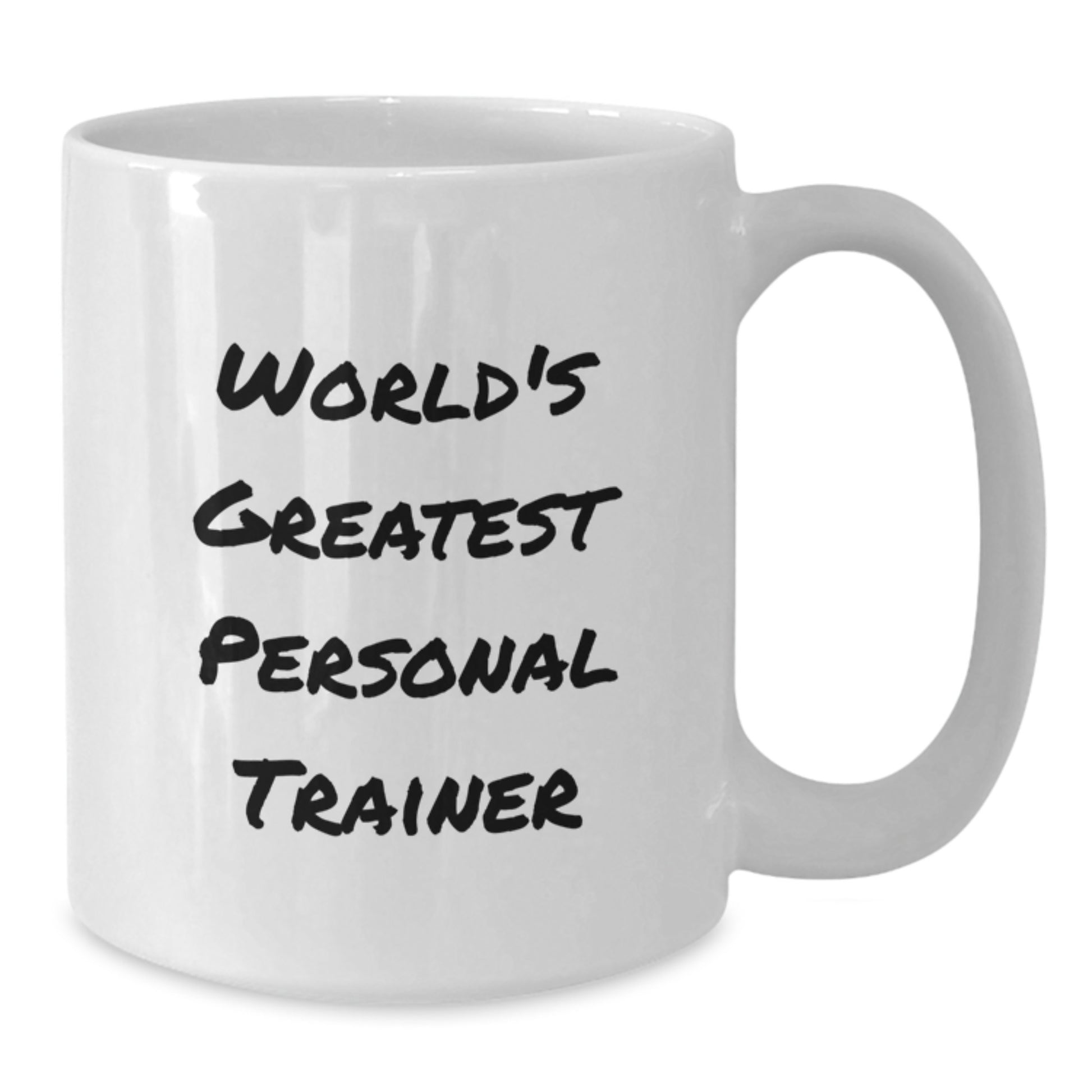 Personal Trainer Keepsake White Coffee Mug for Him Birthday Gift - Additional