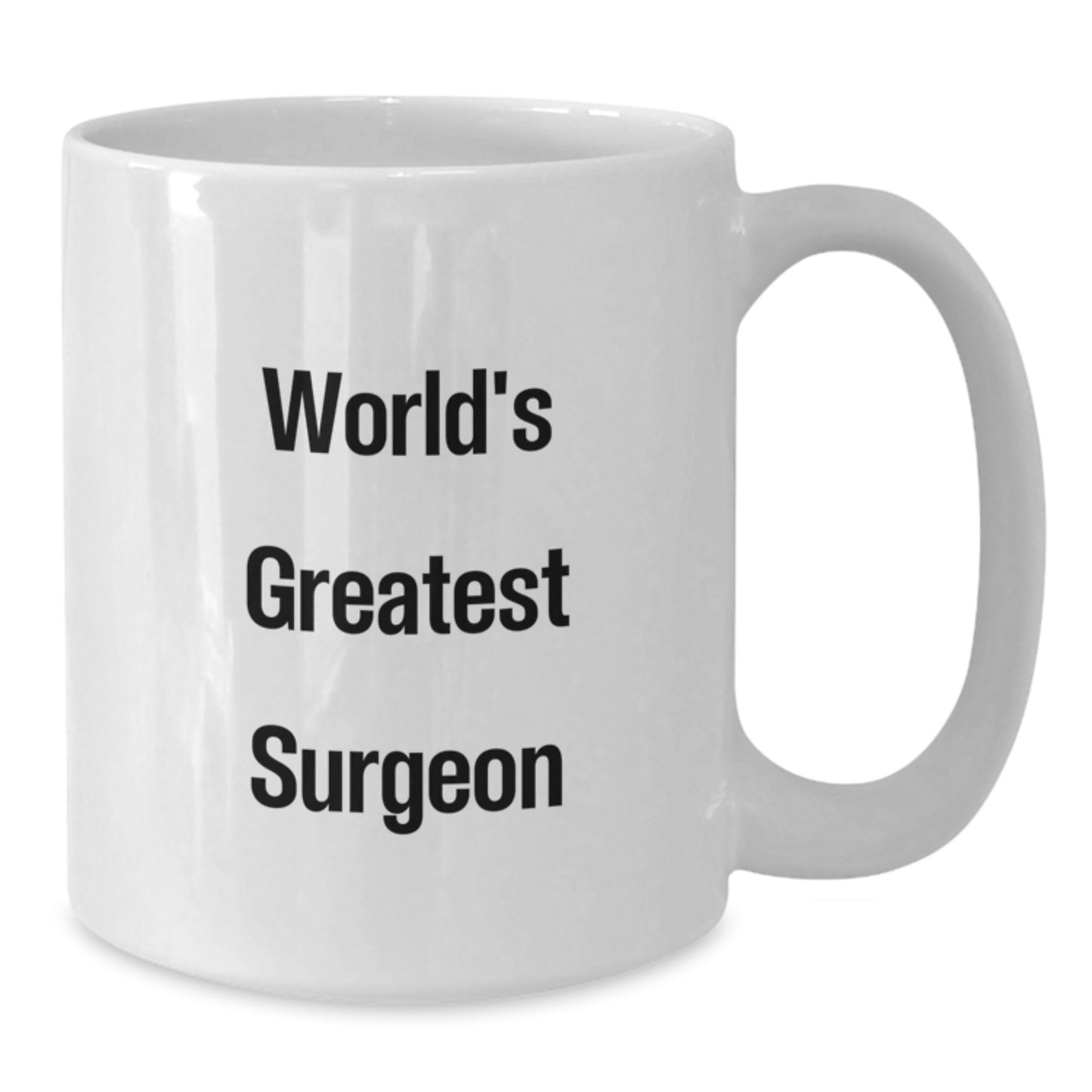 Surgeon Keepsake White Coffee Mug for Him Birthday Gift Ceramic - Additional