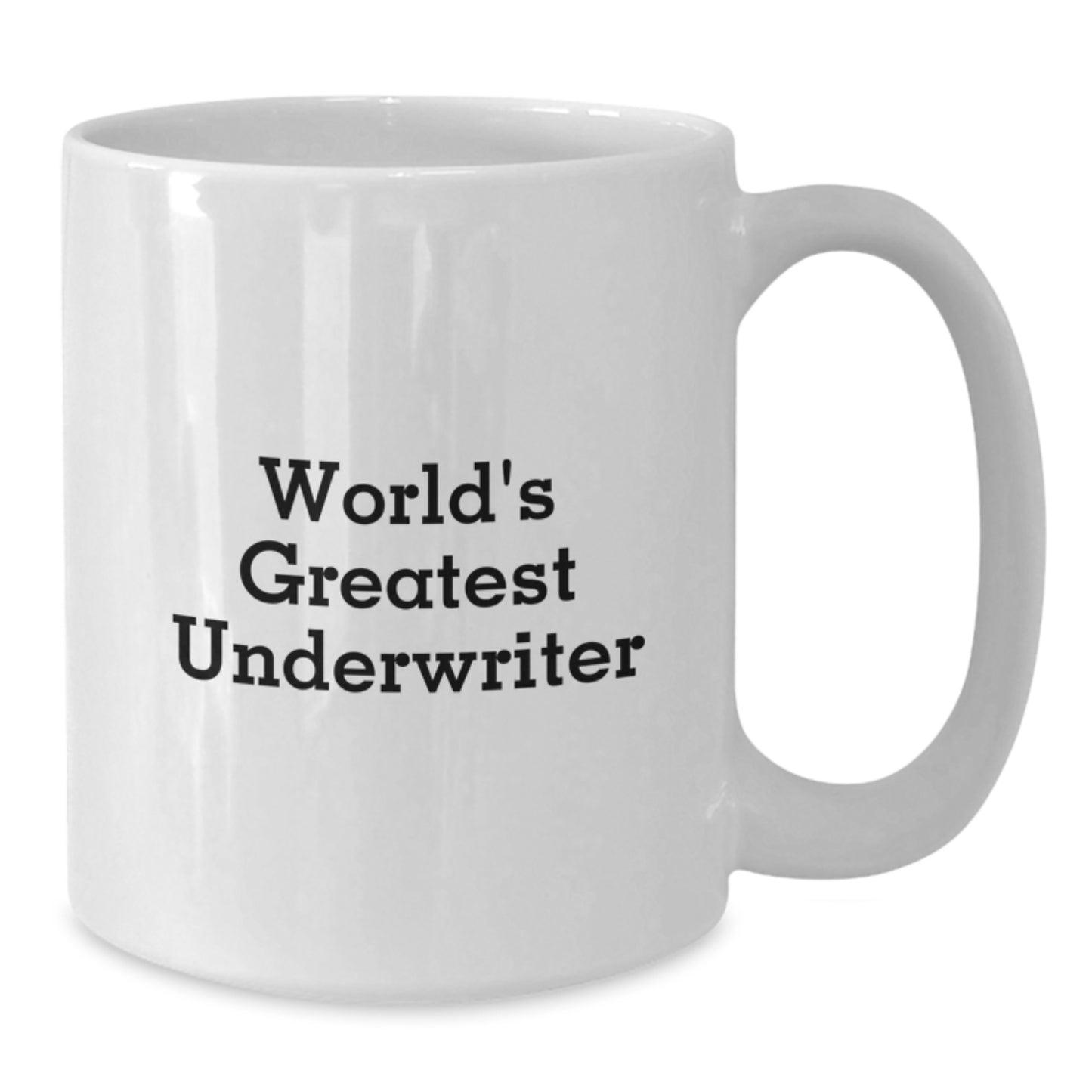 Underwriter Keepsake Premium White Coffee Mug for Him Birthday Gift - Additional