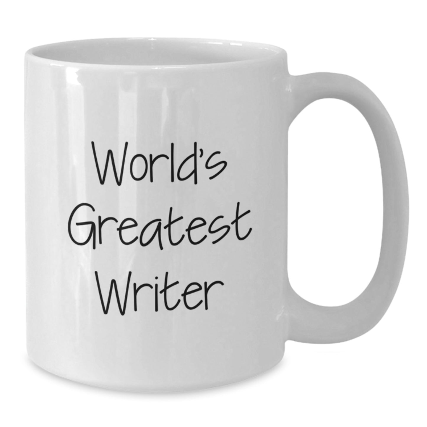 Funny Writer Gifts, Unique White Coffee Mugs for Writers, 'World's Greatest Writer' Quote, Gifts from Family to Men, Perfect White Coffee Mug for Dad on Father's Day - Additional