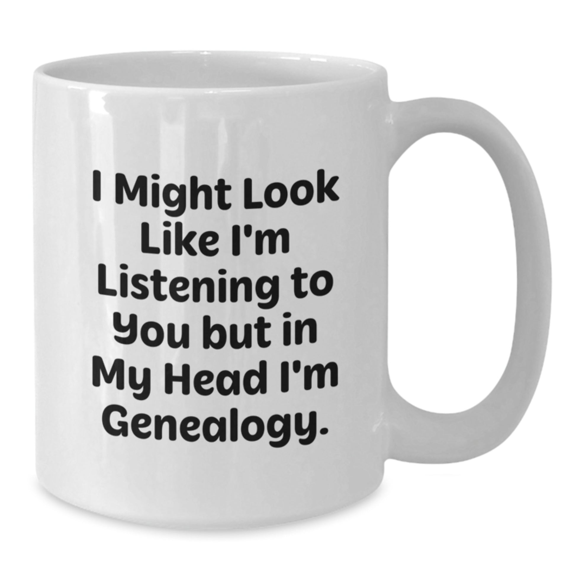 Funny Genealogy Gifts for Her, Genealogy Coffee Mug, Birthday Unique Gifts from Friends - Additional