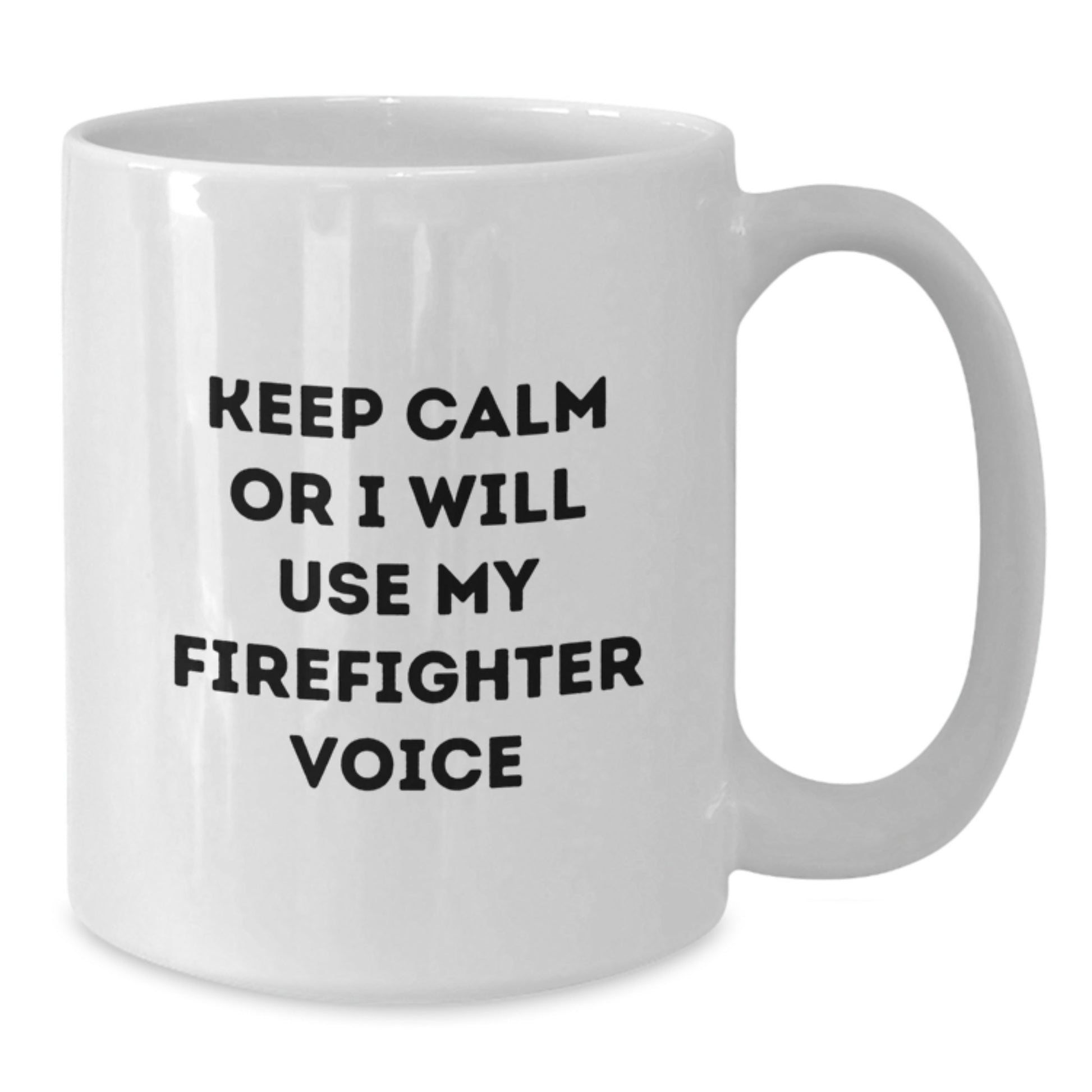 Firefighter White Coffee Mug Keepsake Birthday Special Gift for Him - Additional
