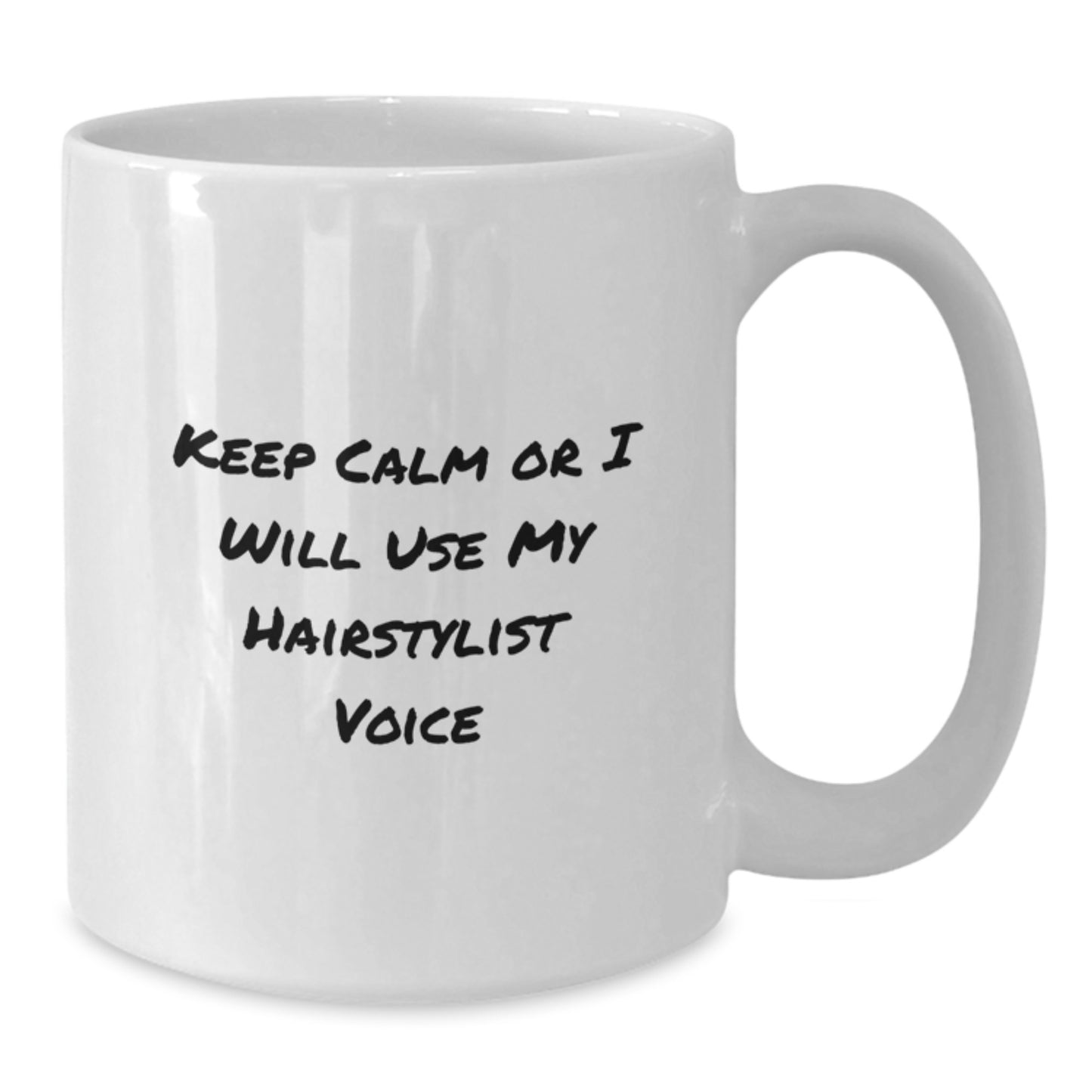 Funny Hairstylist White Coffee Mug Gifts from Men for Hairstylist Friends on Father's Day Unique Gifts - Additional