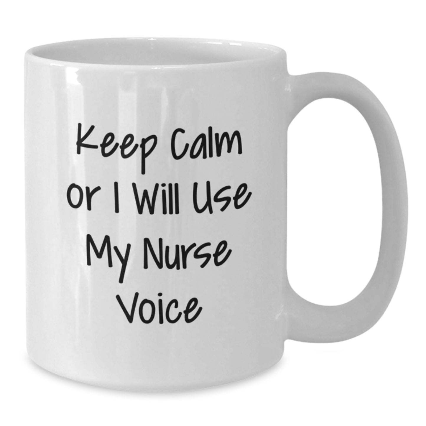 Nurse Keepsake White Coffee Mug for Him Birthday Gift with Bold Quote - Additional