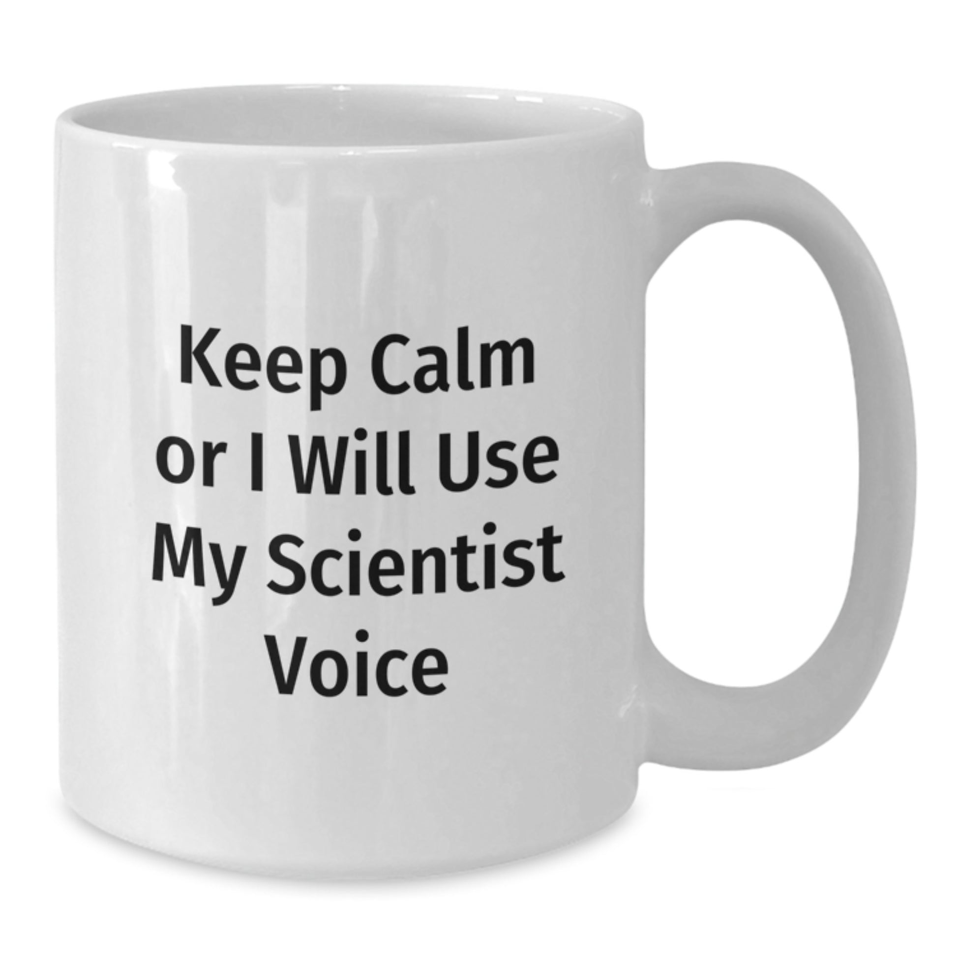 Scientist Keepsake White Coffee Mug 11oz for Him Birthday Gift - Additional