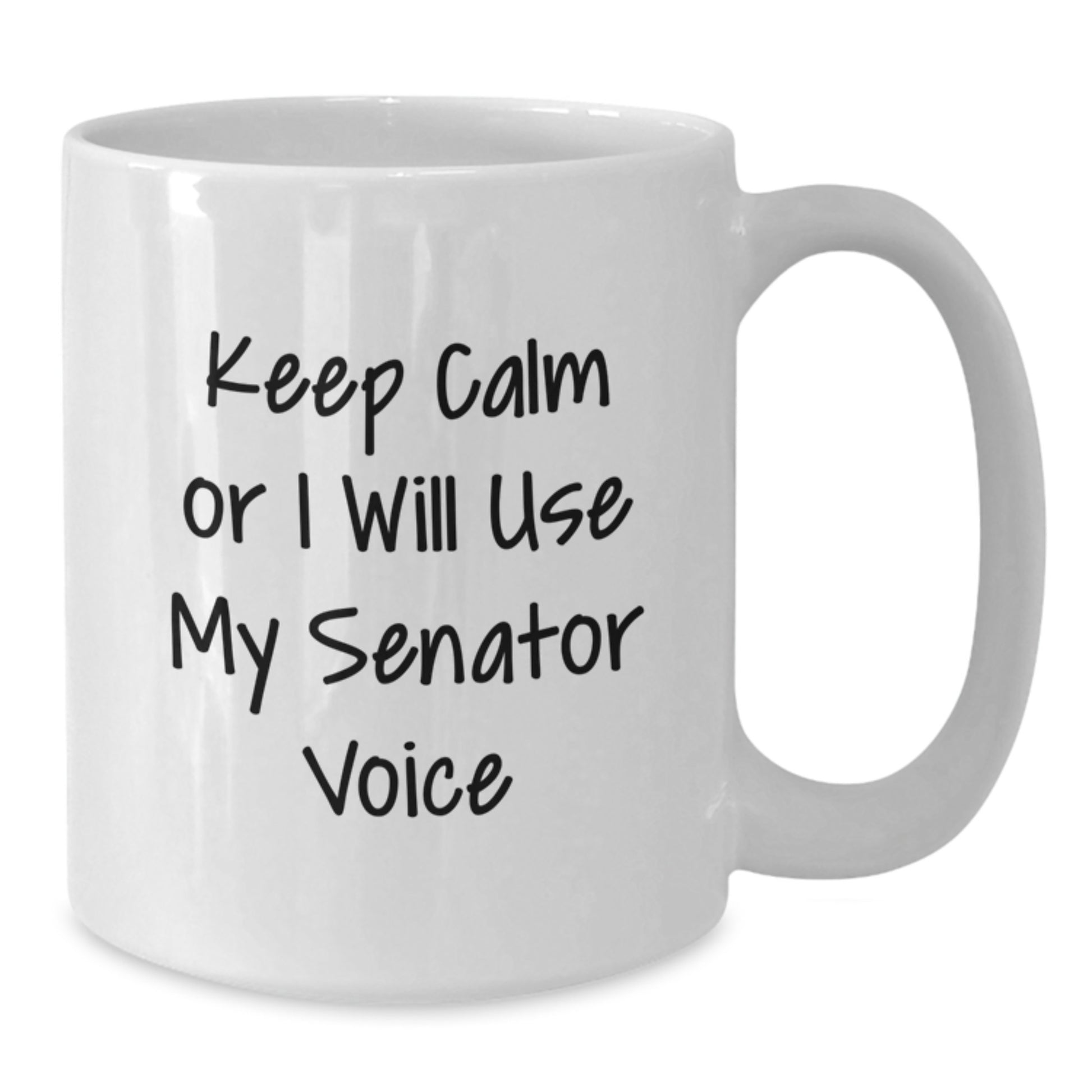 Senator Keepsake White Coffee Mug for Him Birthday Gift Ceramic 11oz - Additional