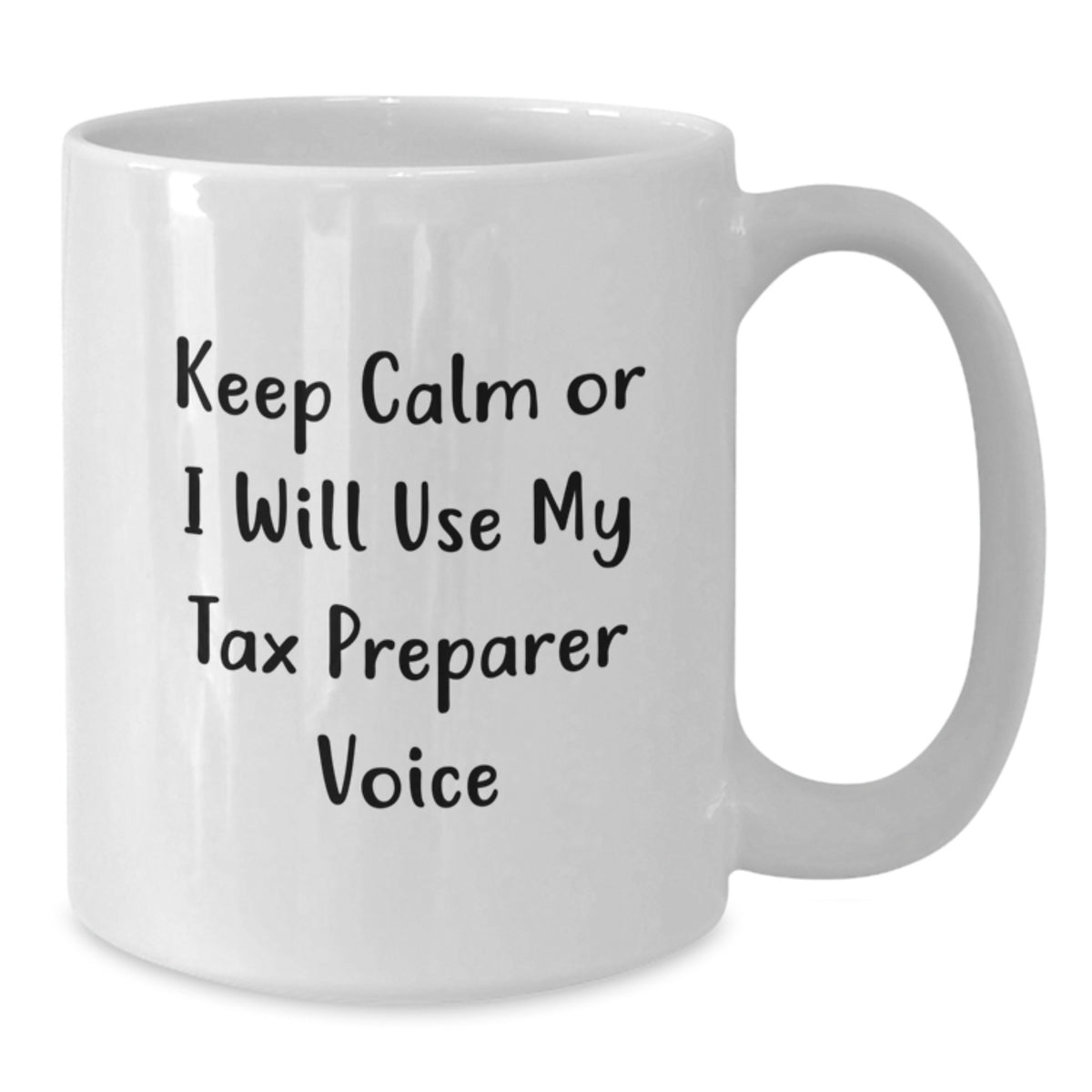 Christmas Gift for Her Keep Calm Tone Tax Preparer Coffee Mug Present - Additional