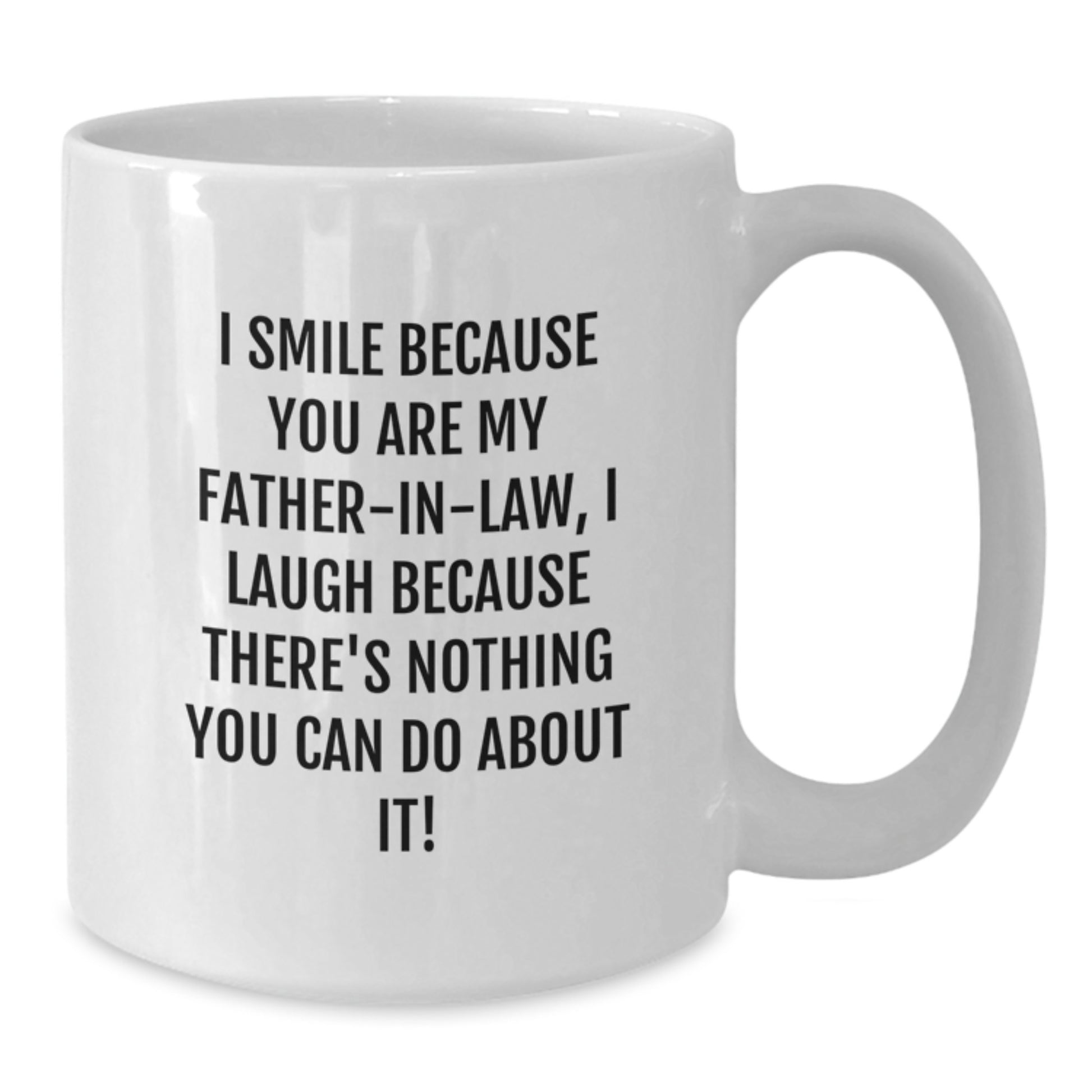 Father-in-law Keepsake White Coffee Mug Birthday Gift for Him - Additional