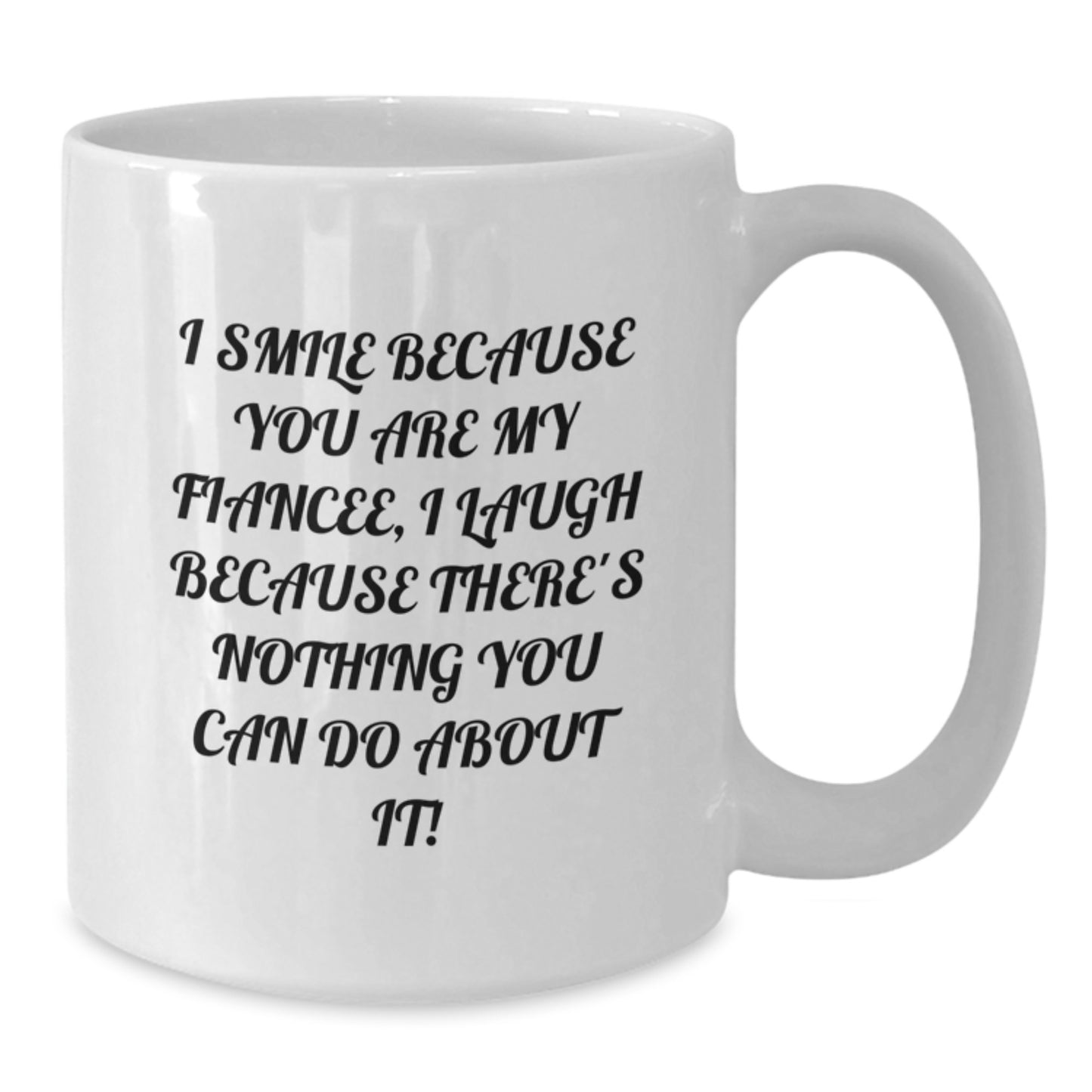 Fiancee Keepsake White Coffee Mug for Him 11oz Ceramic Birthday Gift - Additional
