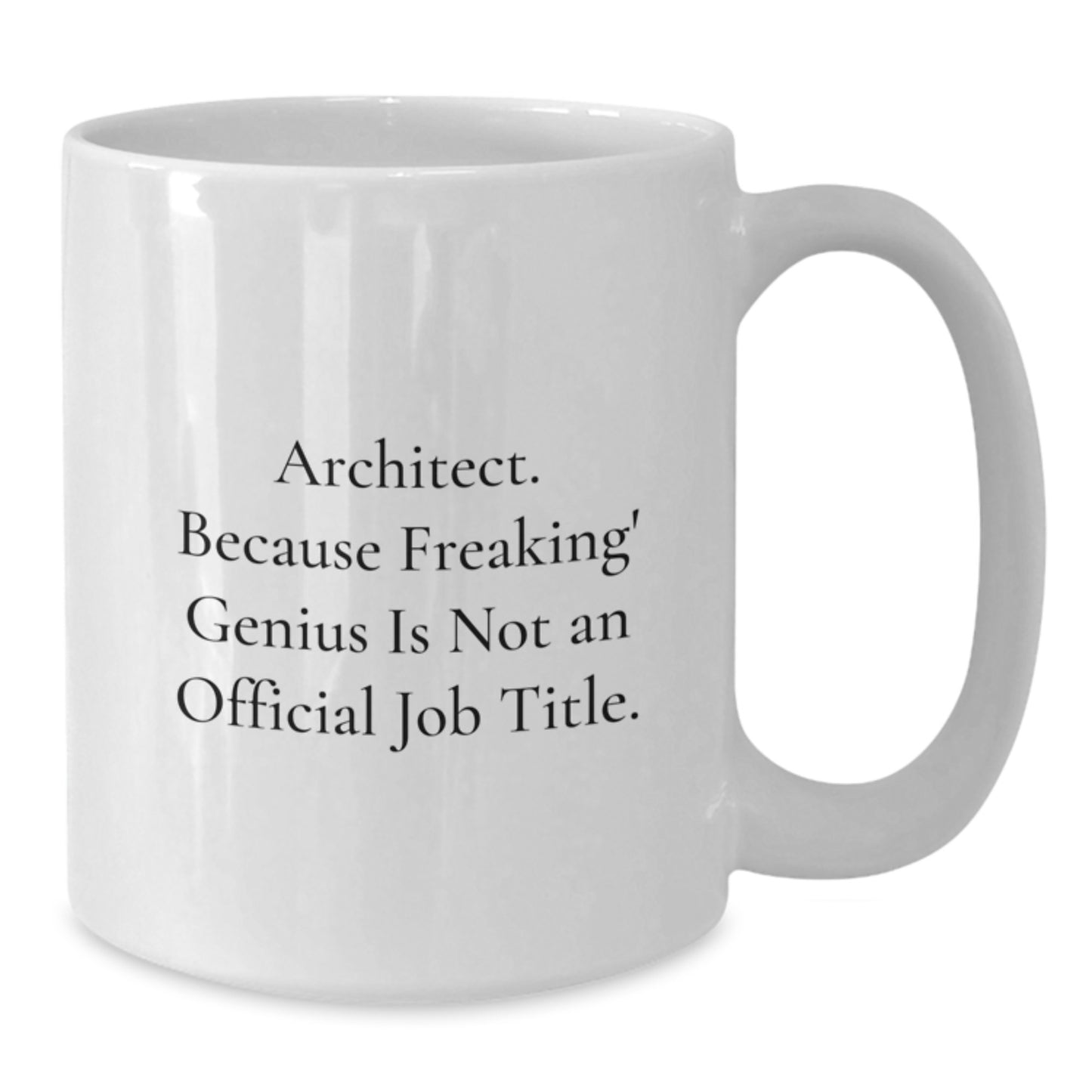 Architect Keepsake Mug for Him Birthday Gift with Coffee and Design - Additional