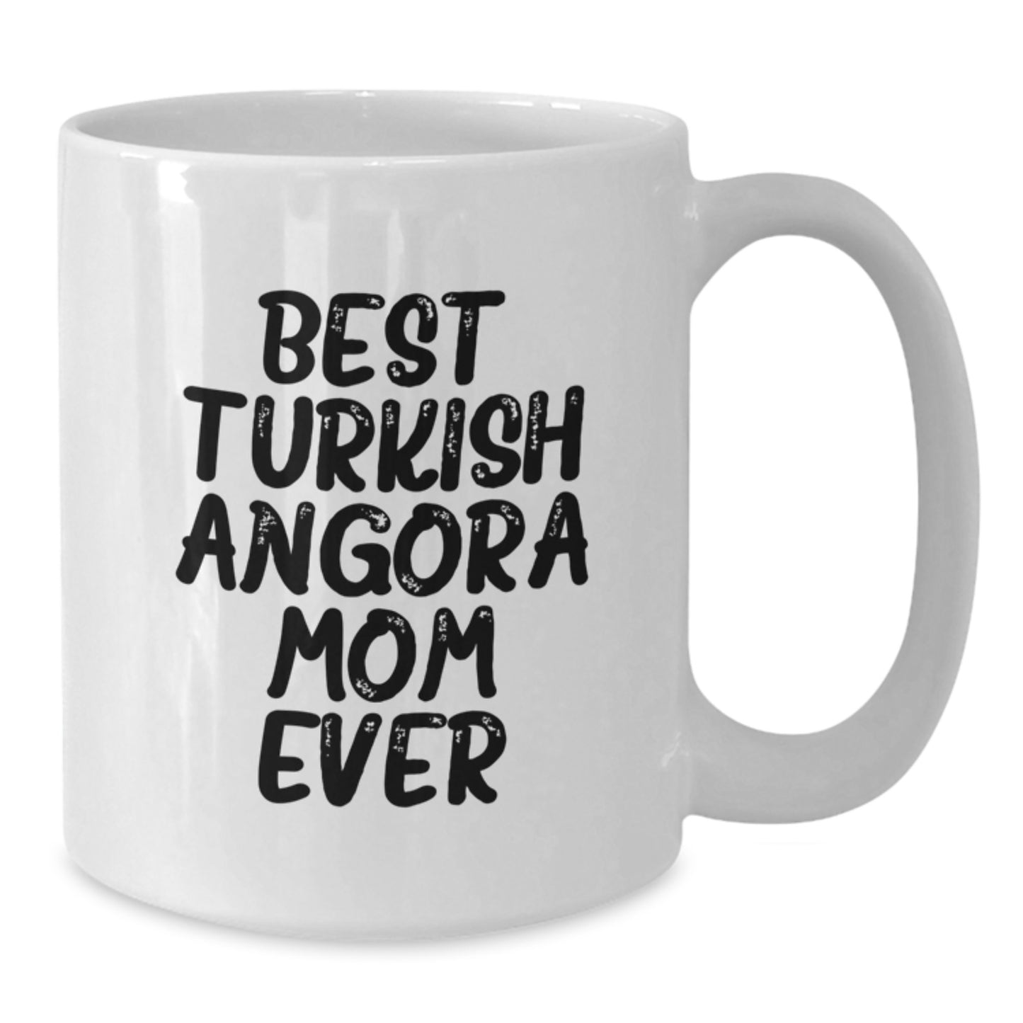 Funny Turkish Angora Cat White Coffee Mug, Gifts from Friends to Family for Birthday Unique Gifts - Additional