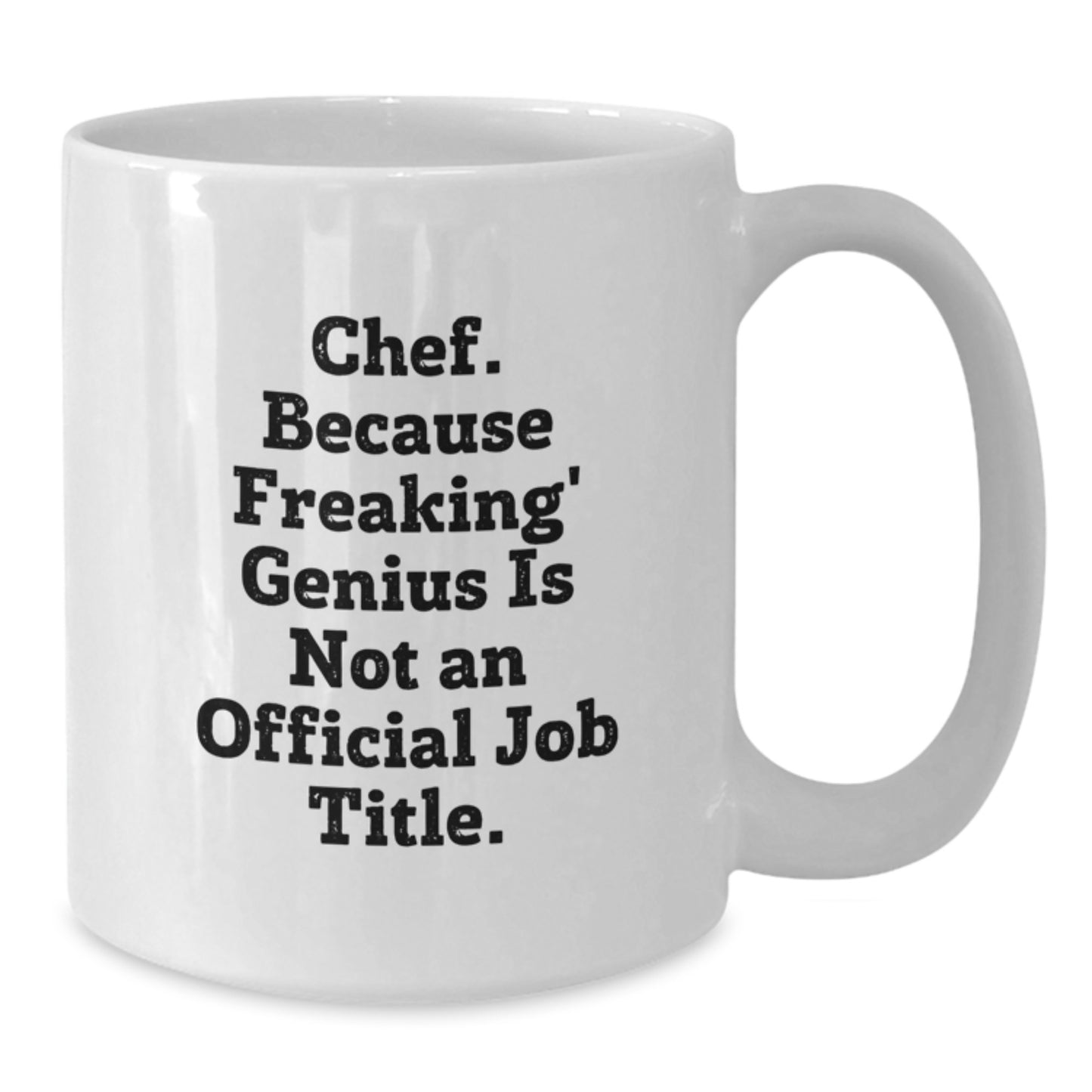 Chef Keepsake White Ceramic 11oz Coffee Mug for Him Birthday Gift - Additional