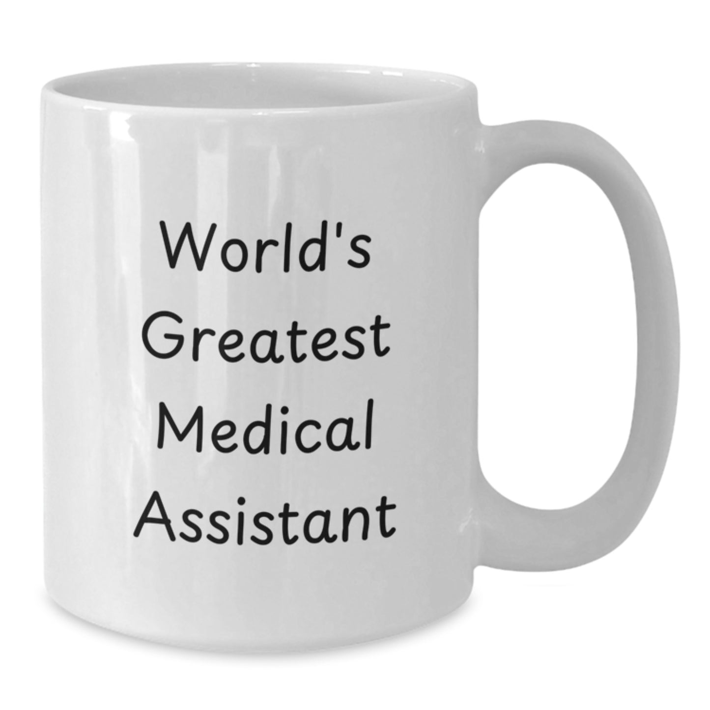 Medical Assistant Gifts, Funny 'World's Greatest' Quote, White Coffee Mug for Dad, Father's Day Unique Ideas - Additional