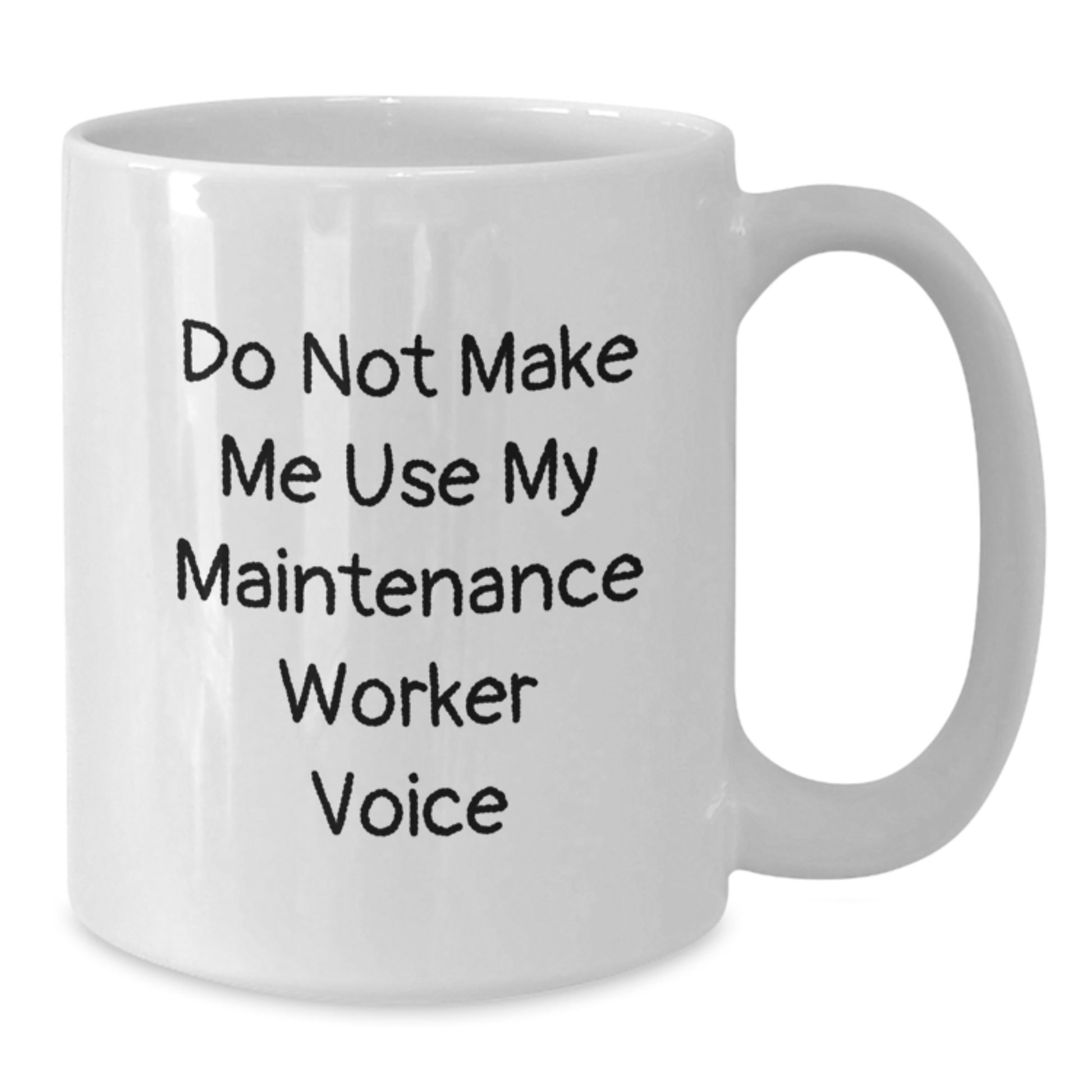Maintenance Worker Gifts from Family, Funny White Coffee Mugs for Men, Perfect Graduation Unique Gifts for Maintenance Worker - Additional
