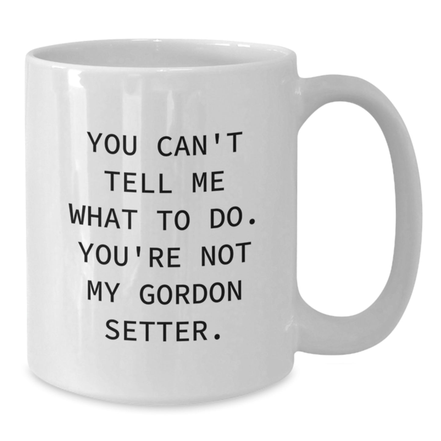 Funny Gordon Setter Dog Gifts, Birthday Unique White Coffee Mug, Gifts from Friends for Gordon Setter Dog Lovers - Additional