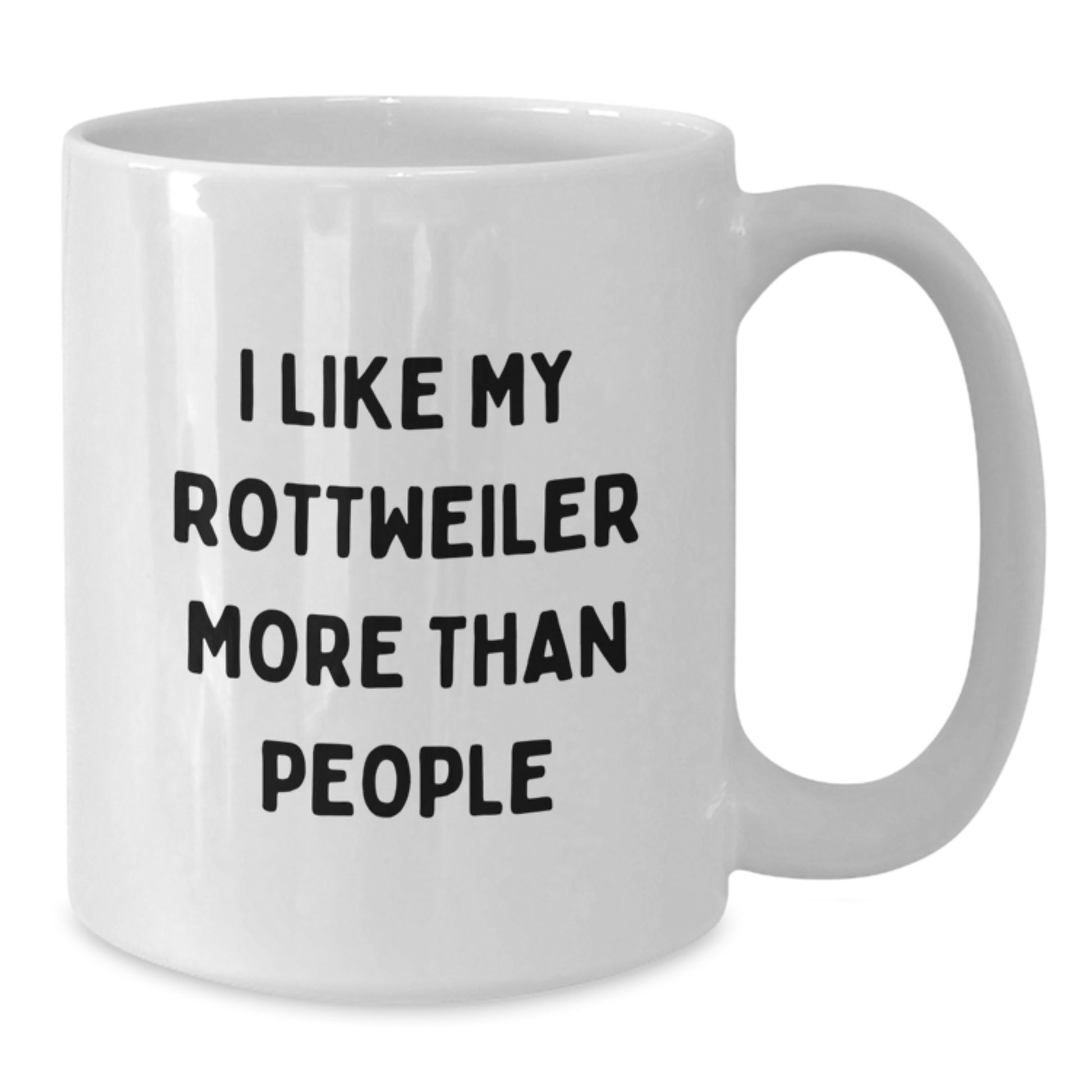 Rottweiler Dog Lovers Funny Quote White Coffee Mugs Gifts from Friends and Family for Valentine's - Additional