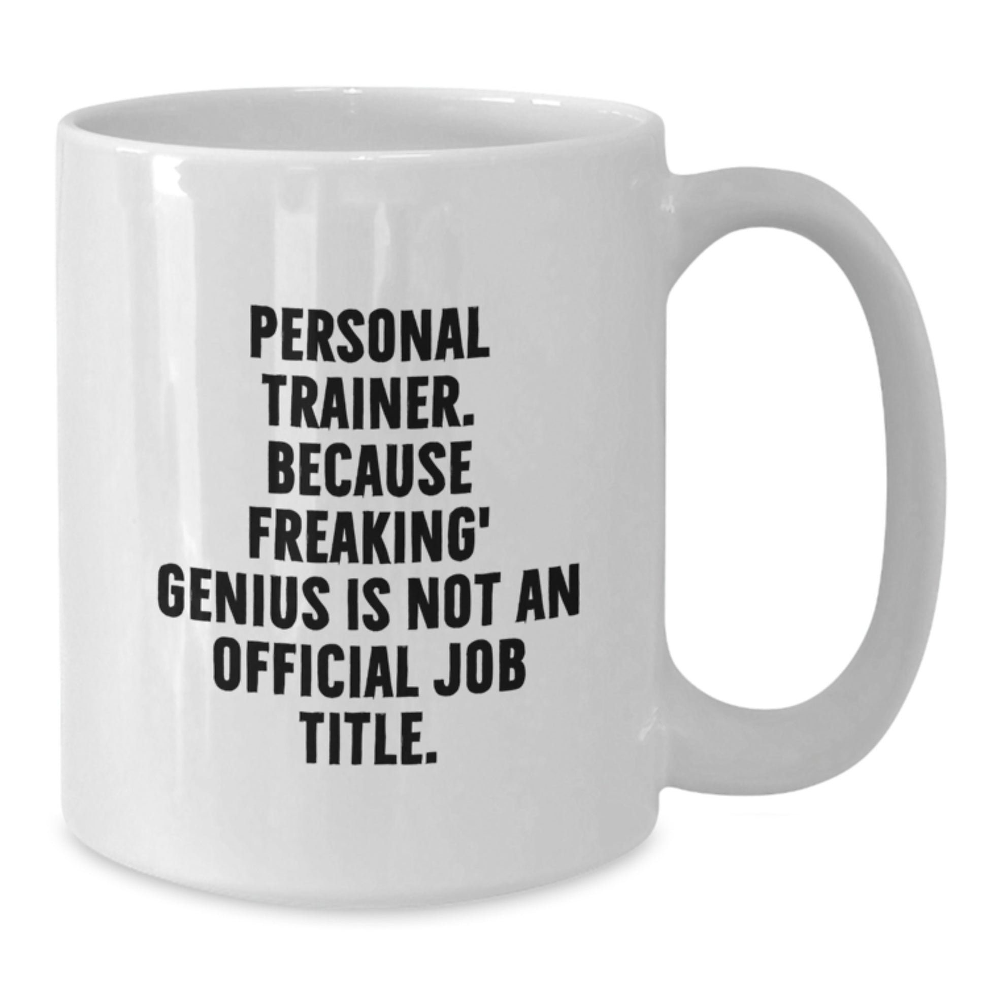 Personal Trainer Keepsake White Ceramic Coffee Mug for Him Birthday Gift - Additional