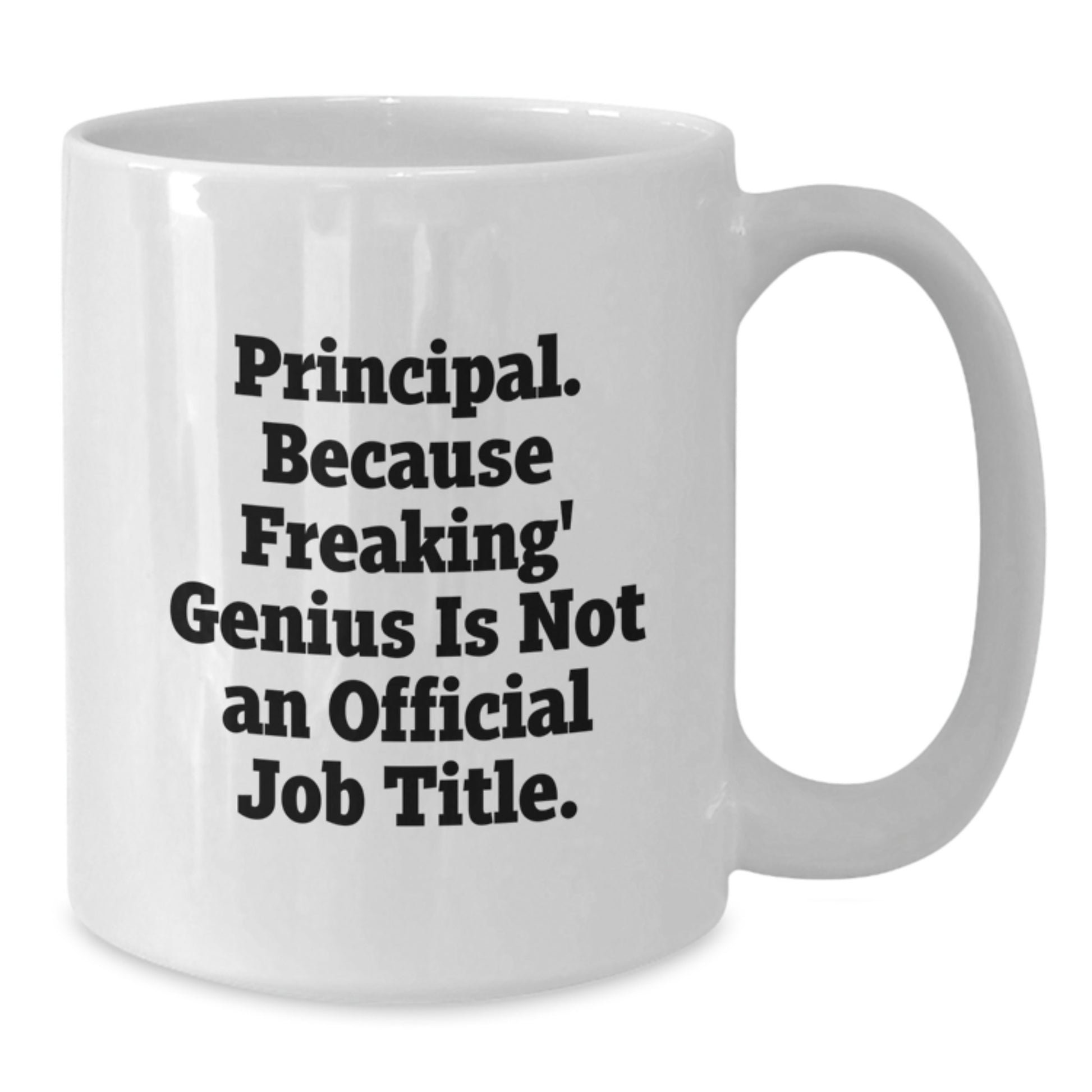 Principal Keepsake White Ceramic Coffee Mug for Him Birthday Gift - Additional