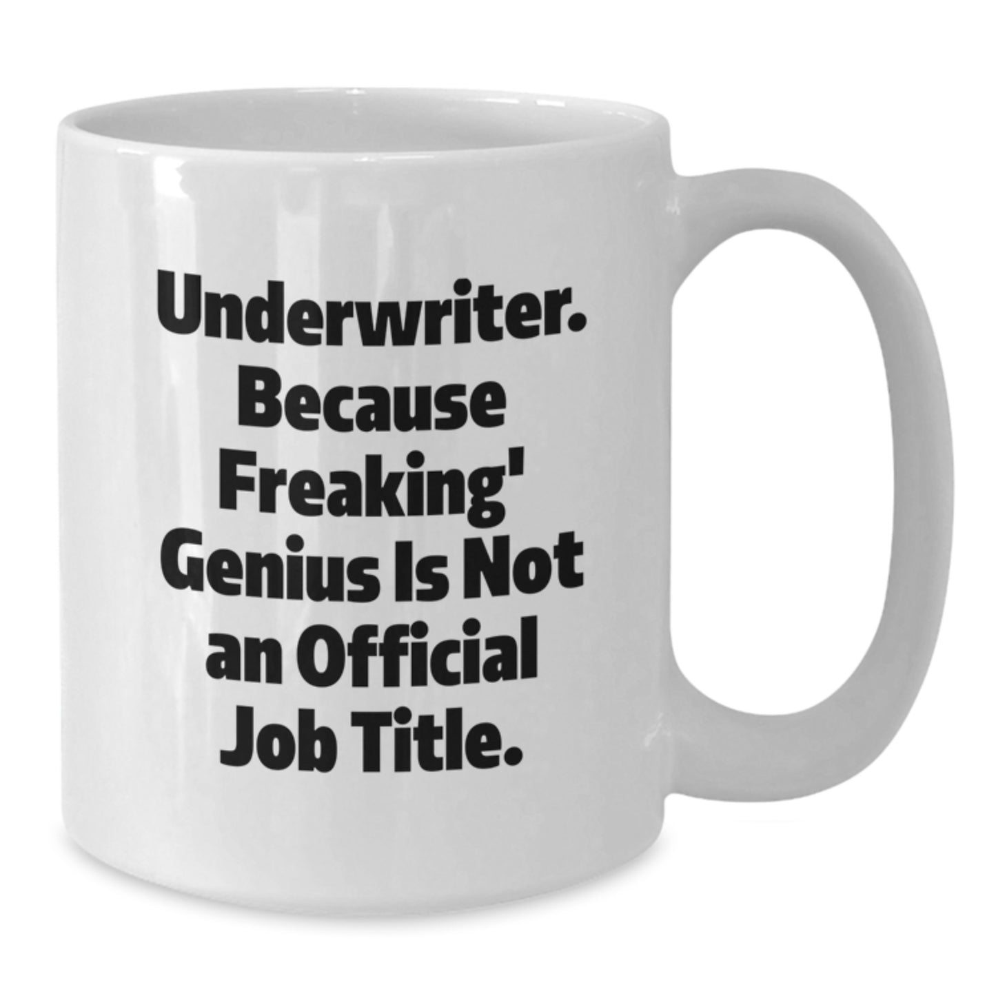 Underwriter Keepsake White Ceramic 11oz Coffee Mug for Him Birthday Gift - Additional