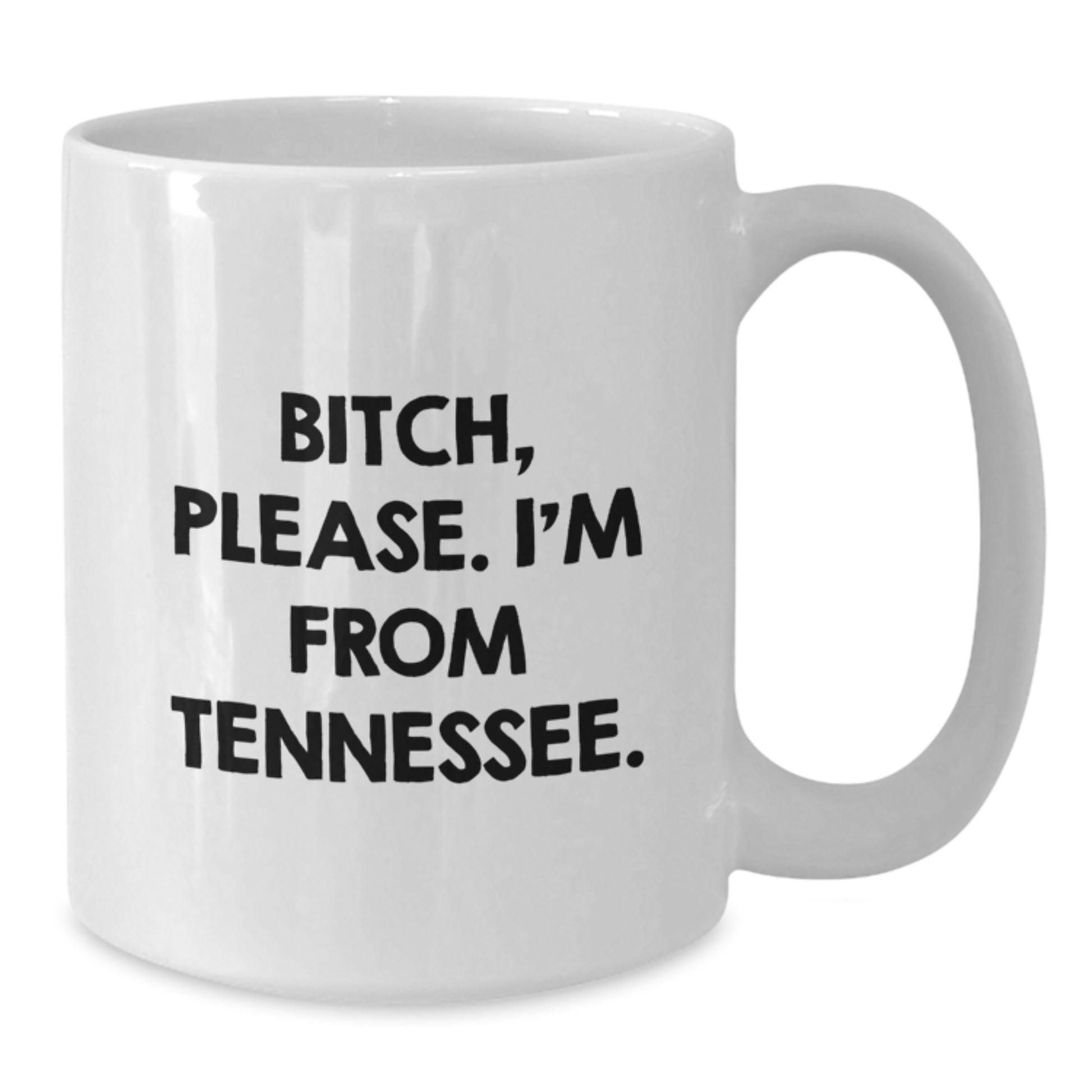 Funny Tennessee White Coffee Mugs, Gifts from Friends to Tennessee Men, Unique Birthday Unique Gifts for Tennessee - Additional