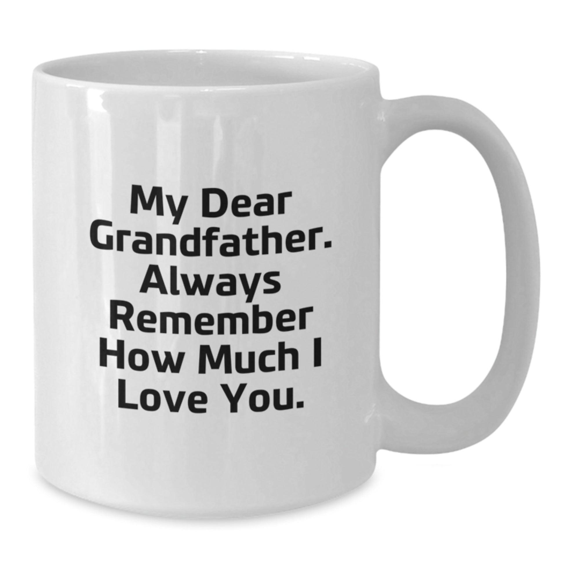 Grandfather Keepsake Mug for Him Graduation Gift - Additional
