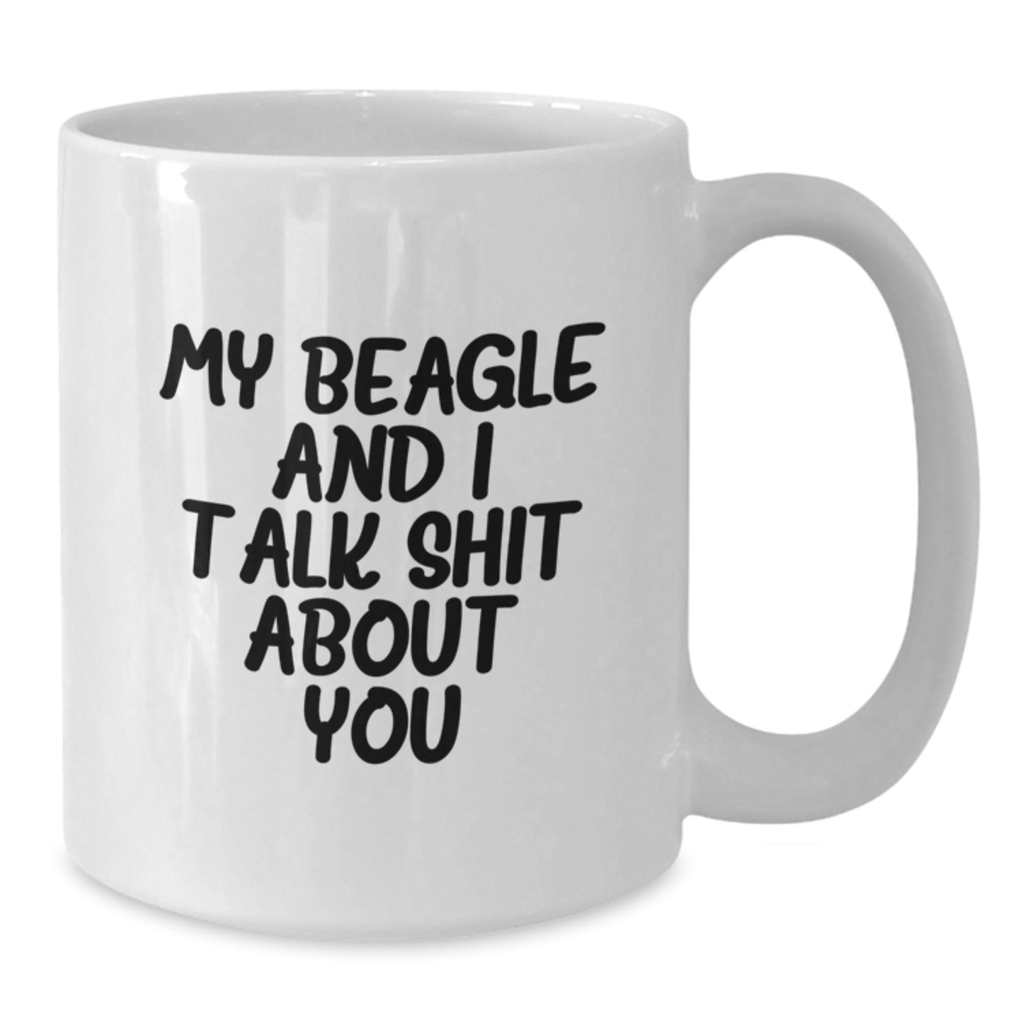 Beagle Keepsake Mug for Him Graduation Gift – White 11oz Ceramic - Additional