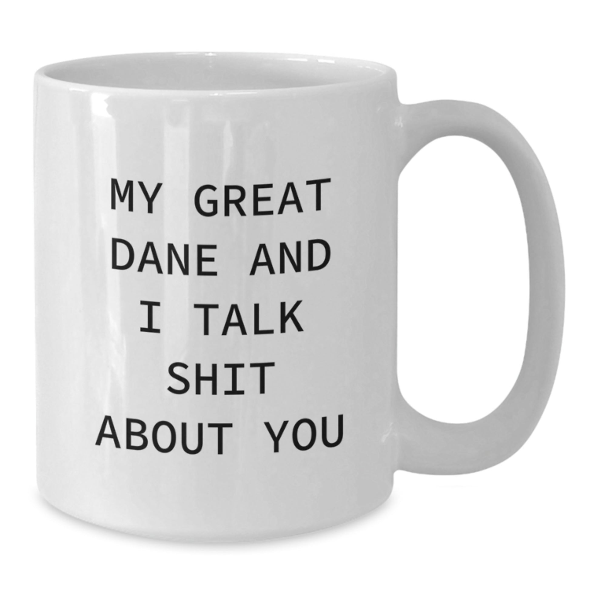 Funny Great Dane Dog Gift for Great Dane Enthusiasts Graduation Unique Gifts from Friends - Additional