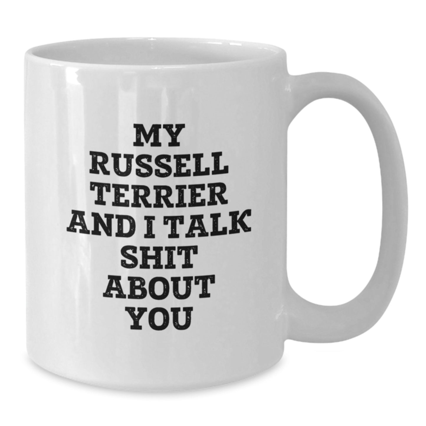 Funny Russell Terrier Dog Mugs for Graduation Unique Gifts from Friends to Men Women Family - Additional