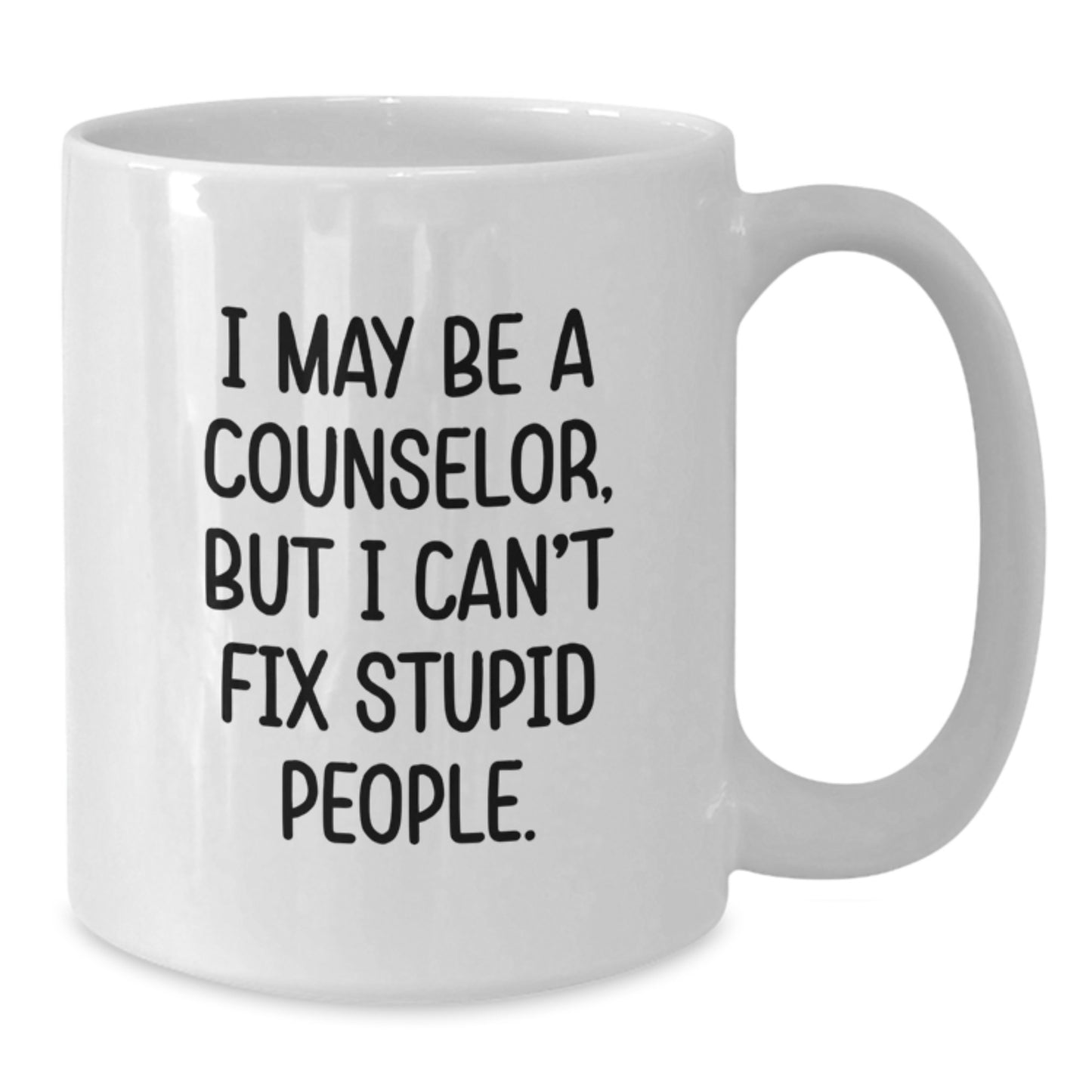 Birthday Gift for Her Counselor White Coffee Mug Present - Additional