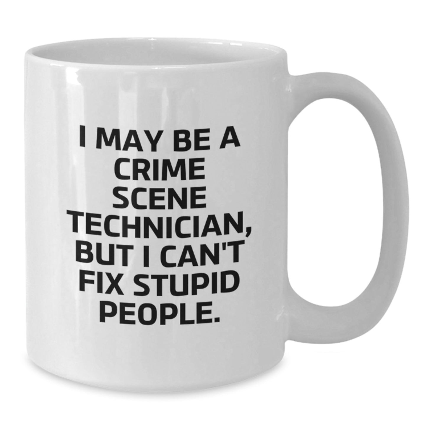 Crime Scene Technician Keepsake Mug for Him Birthday Gift Premium - Additional