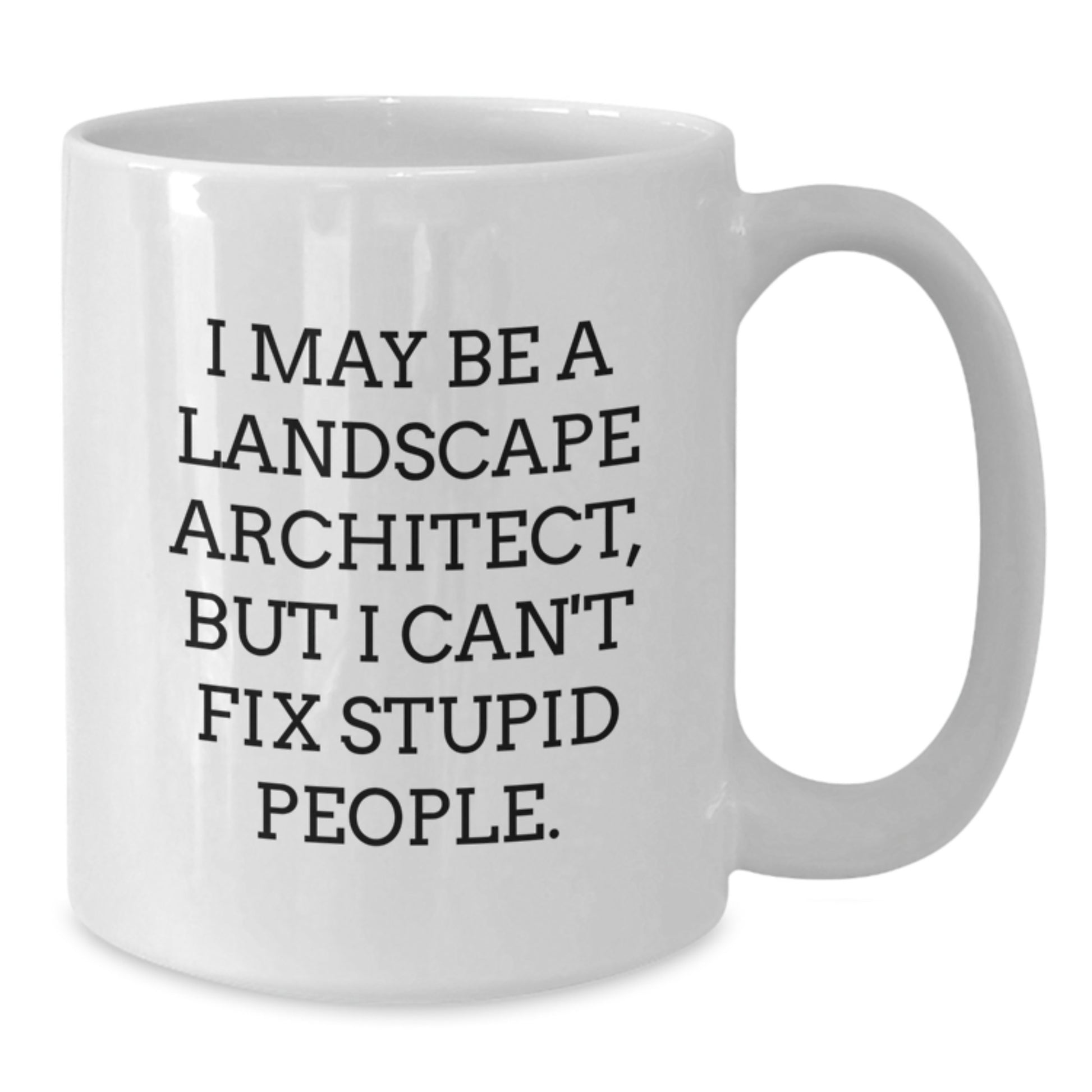 Birthday Gift Landscape Architect White Mug for Her Present - Additional