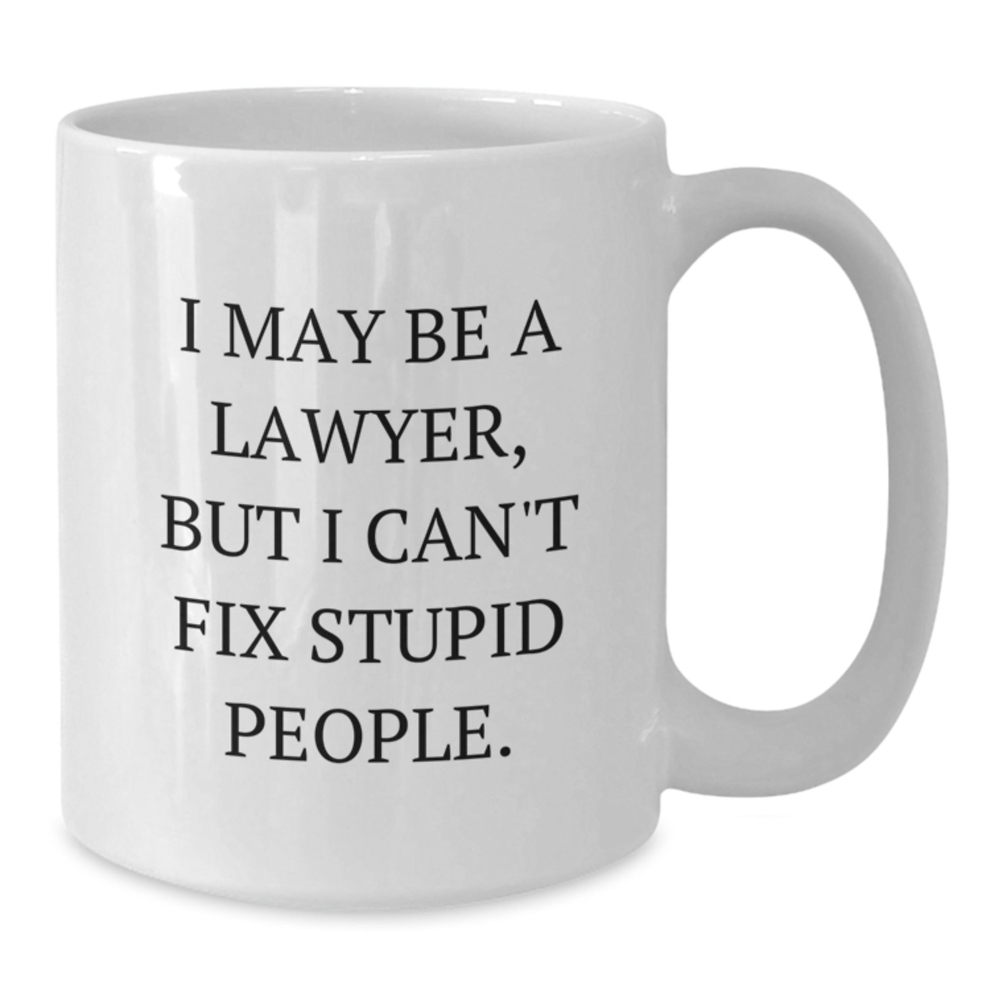 Premium Lawyer Keepsake White Coffee Mug for Him Birthday Gift - Additional
