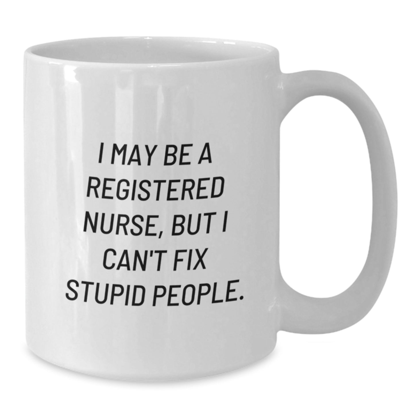 Registered Nurse Keepsake White Coffee Mug Birthday Gift for Him - Additional