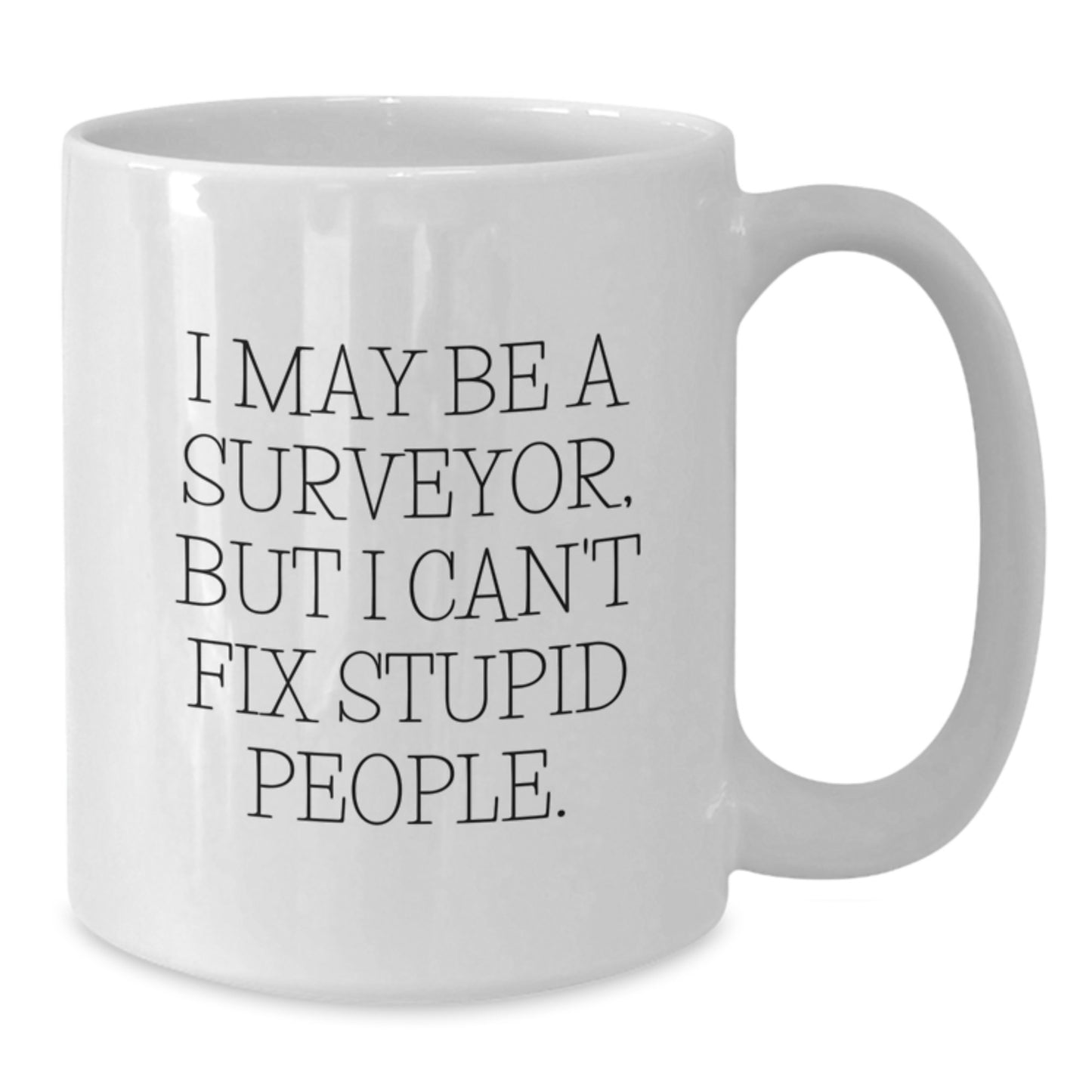 Surveyor Keepsake White Coffee Mug for Him Birthday Gift Ceramic 11oz - Additional