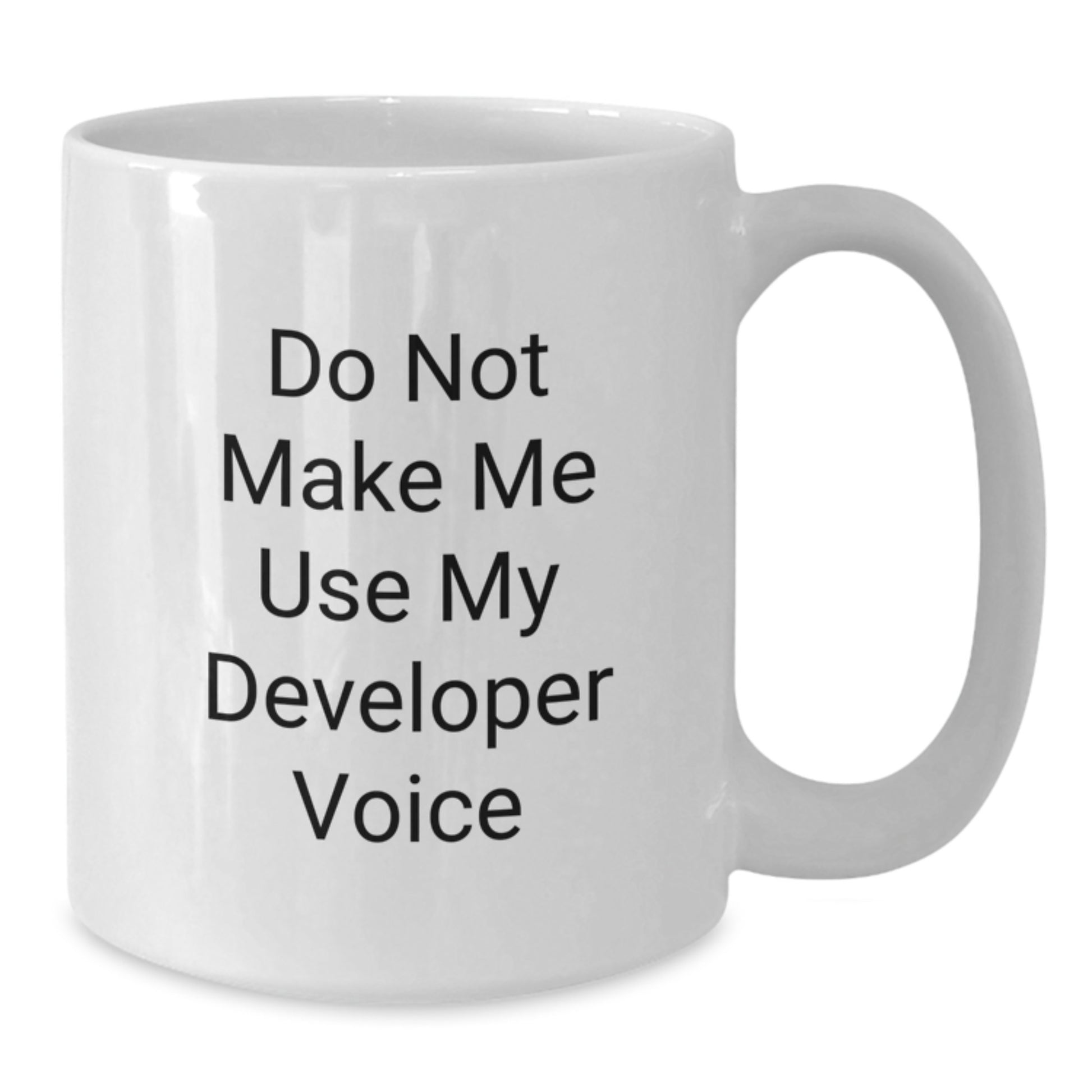 Developer Keepsake White Coffee Mug for Him Birthday Gift - Additional