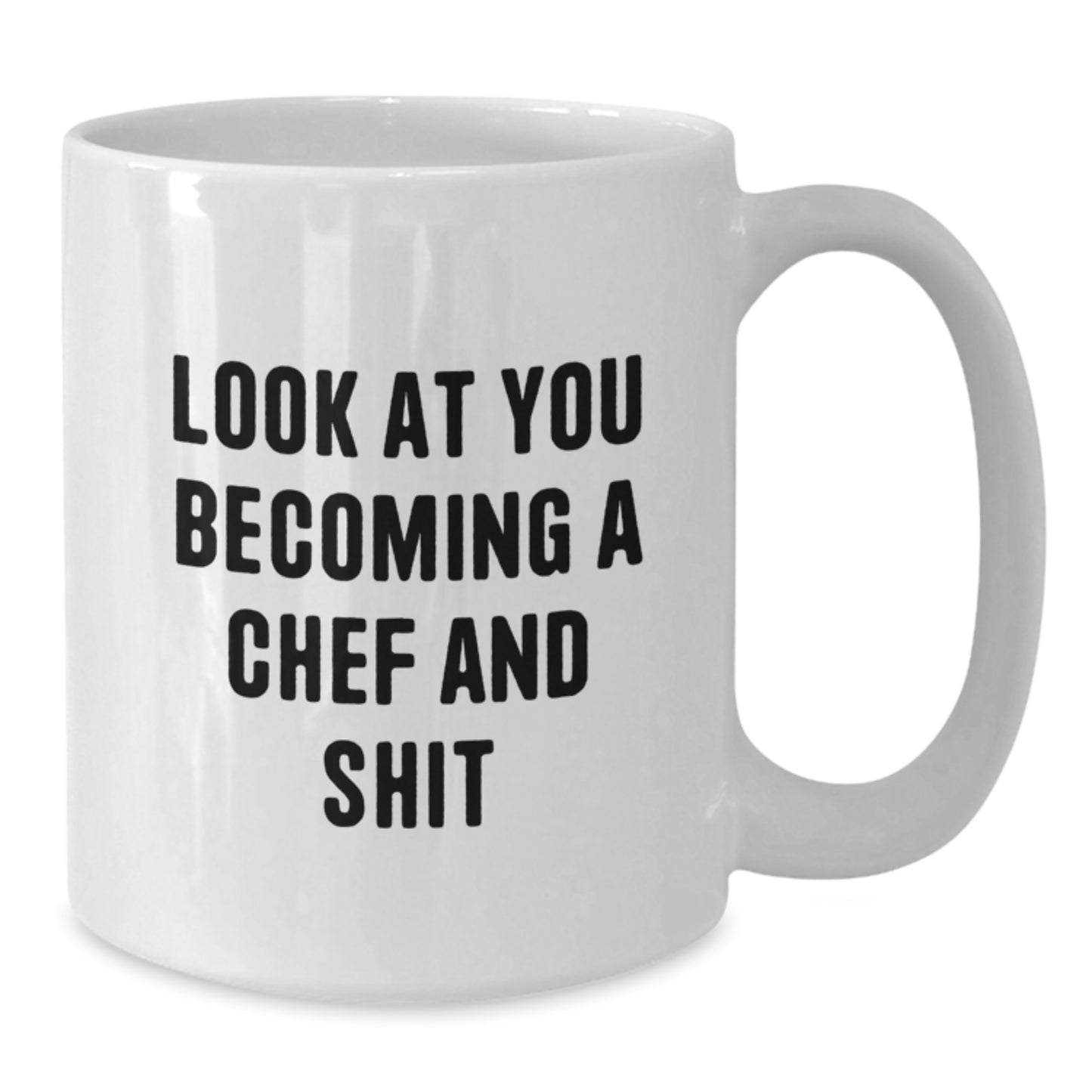 Chef Keepsake Mug for Him Birthday Gift – Look At You Becoming A Chef - Additional
