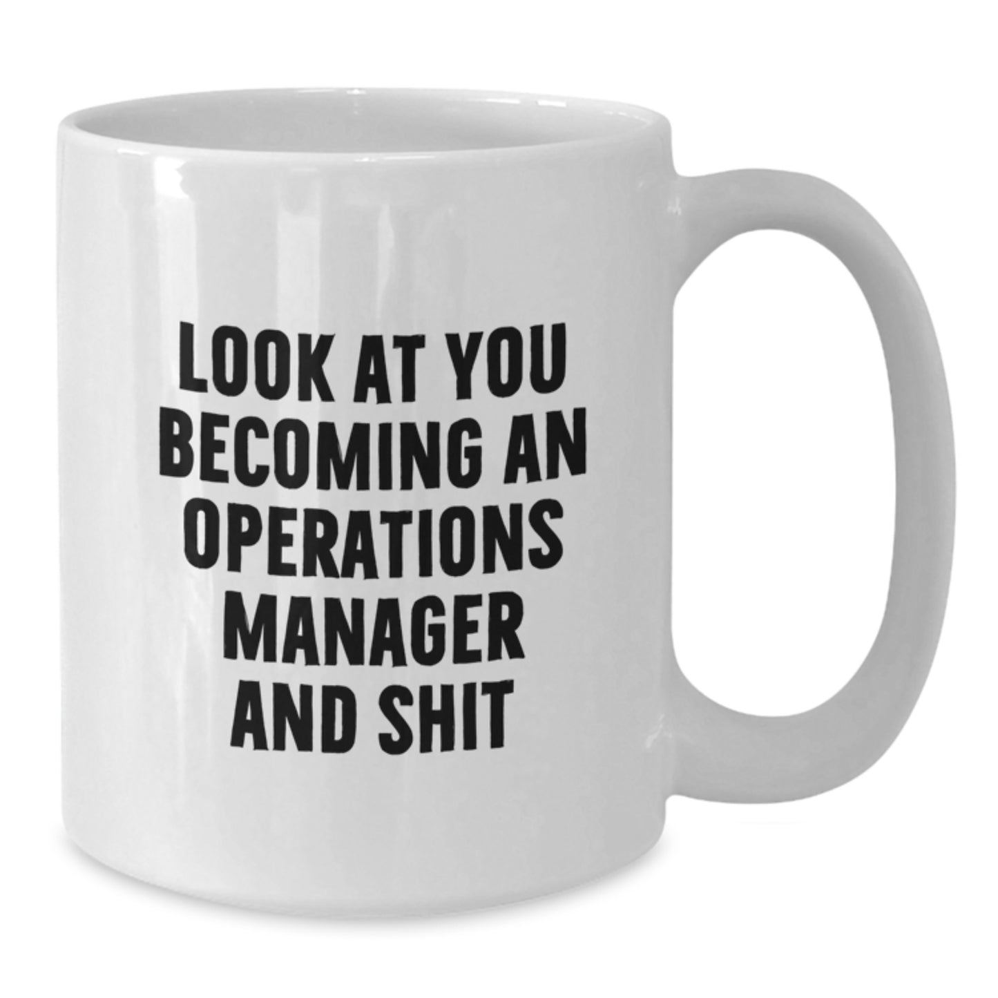 Funny Operations Manager White Coffee Mug Gifts from Friends for Graduation Unique - Additional