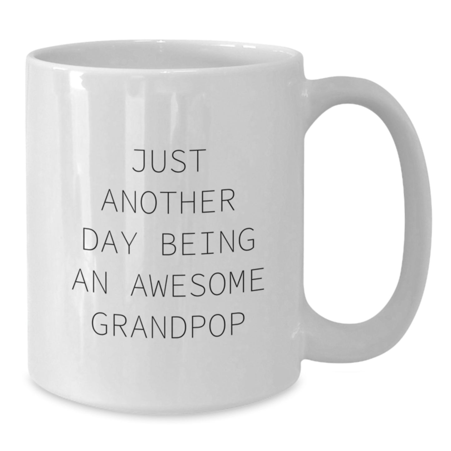 Grandpop Keepsake White Coffee Mug Birthday Gift for Him Ceramic 11oz - Additional