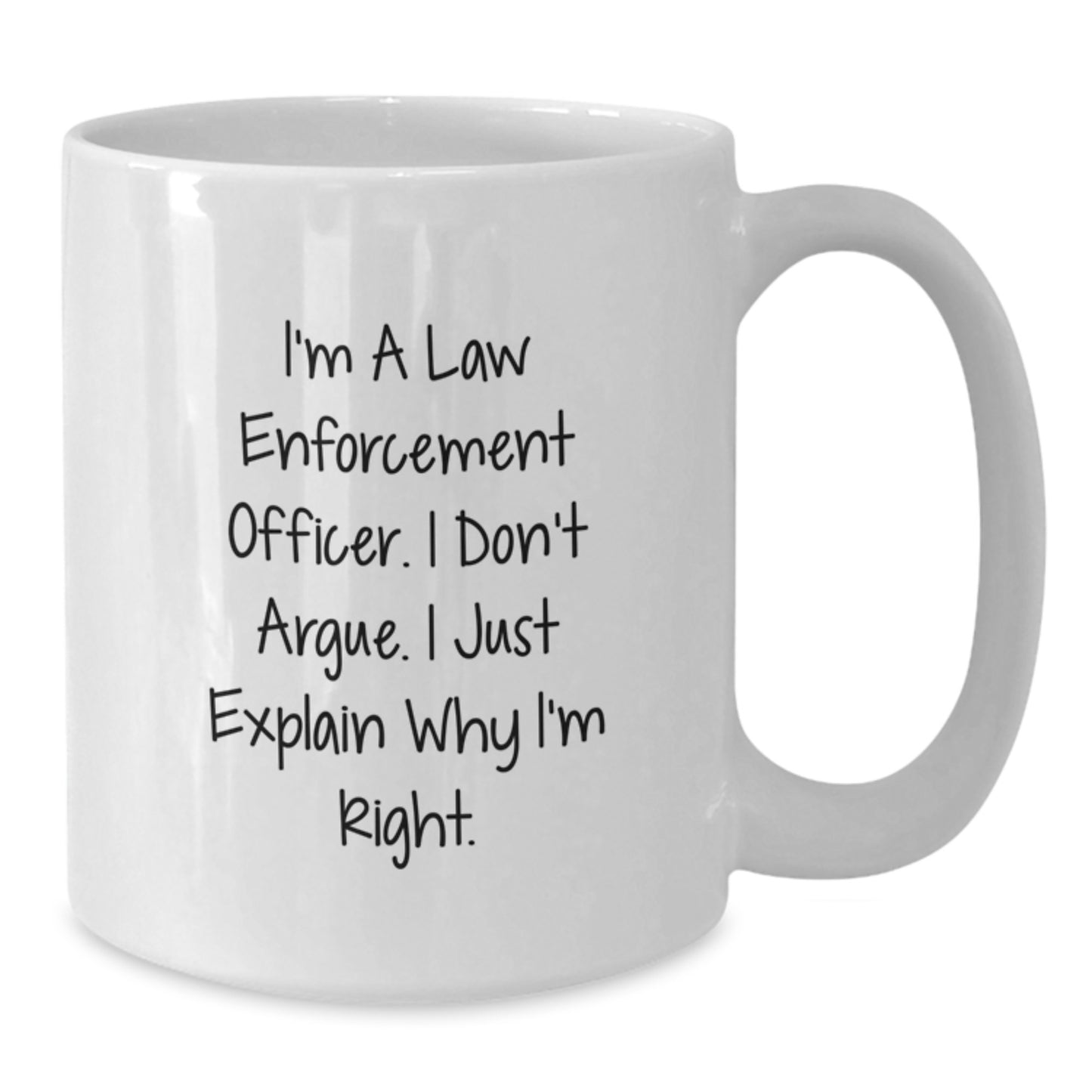 Law Enforcement Keepsake Mug Birthday Gift for Him - Additional