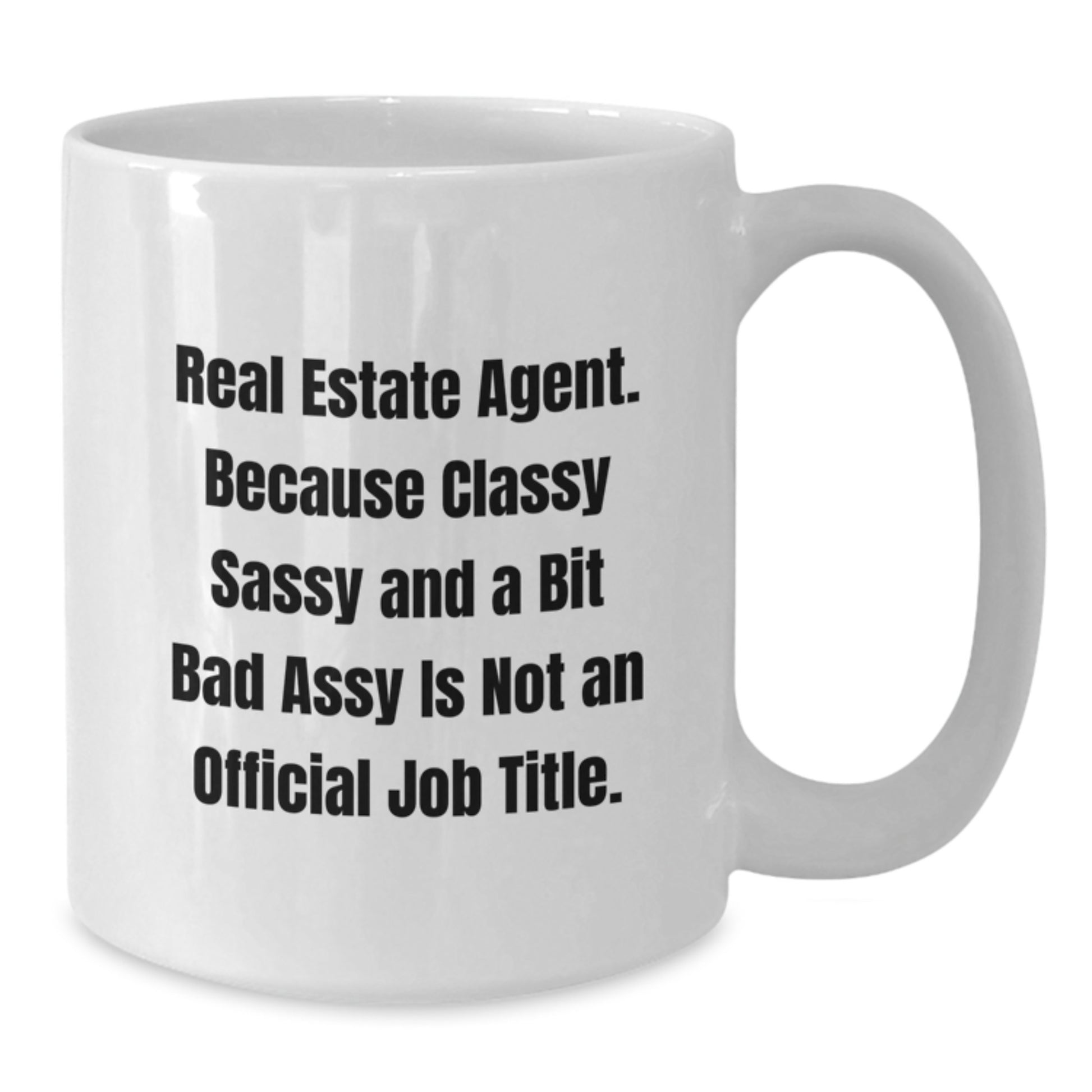 Birthday Gift for Her Real Estate Agent Mug – Keepsake White Ceramic - Additional