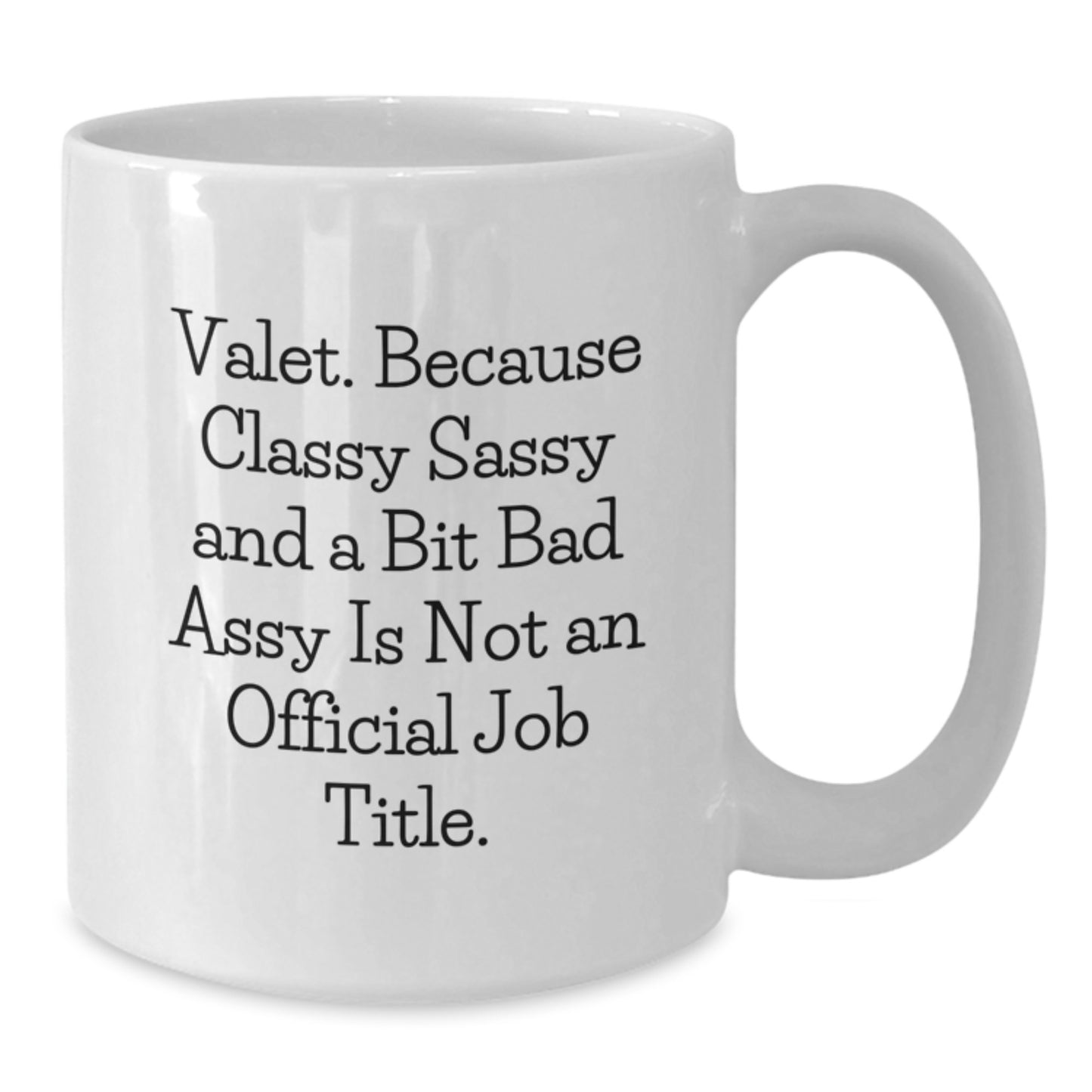 Valet Keepsake White 11oz Coffee Mug for Him Birthday Gift - Additional
