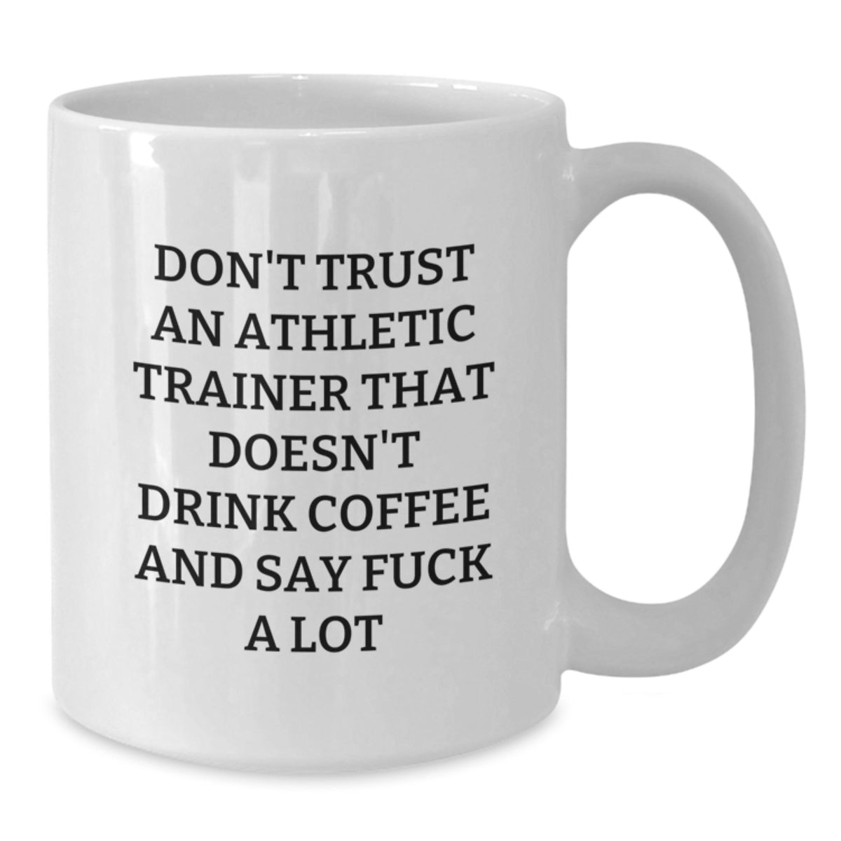 Birthday Gift for Her Athletic Trainer White Coffee Mug Present - Additional