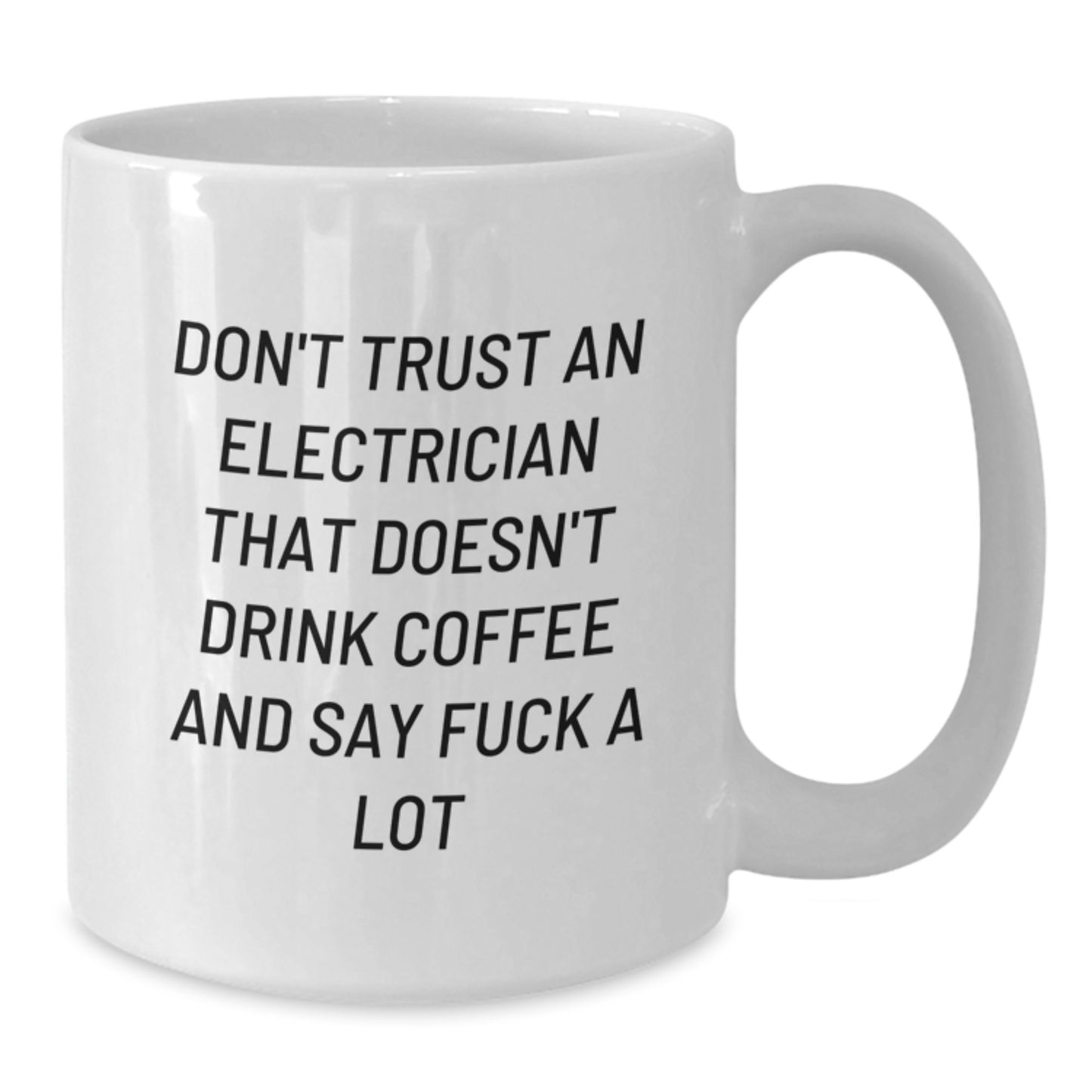 Funny Electrician Gifts for Men, Unique White Coffee Mugs, Graduation Unique Gifts from Men to Electrician Friends - Additional