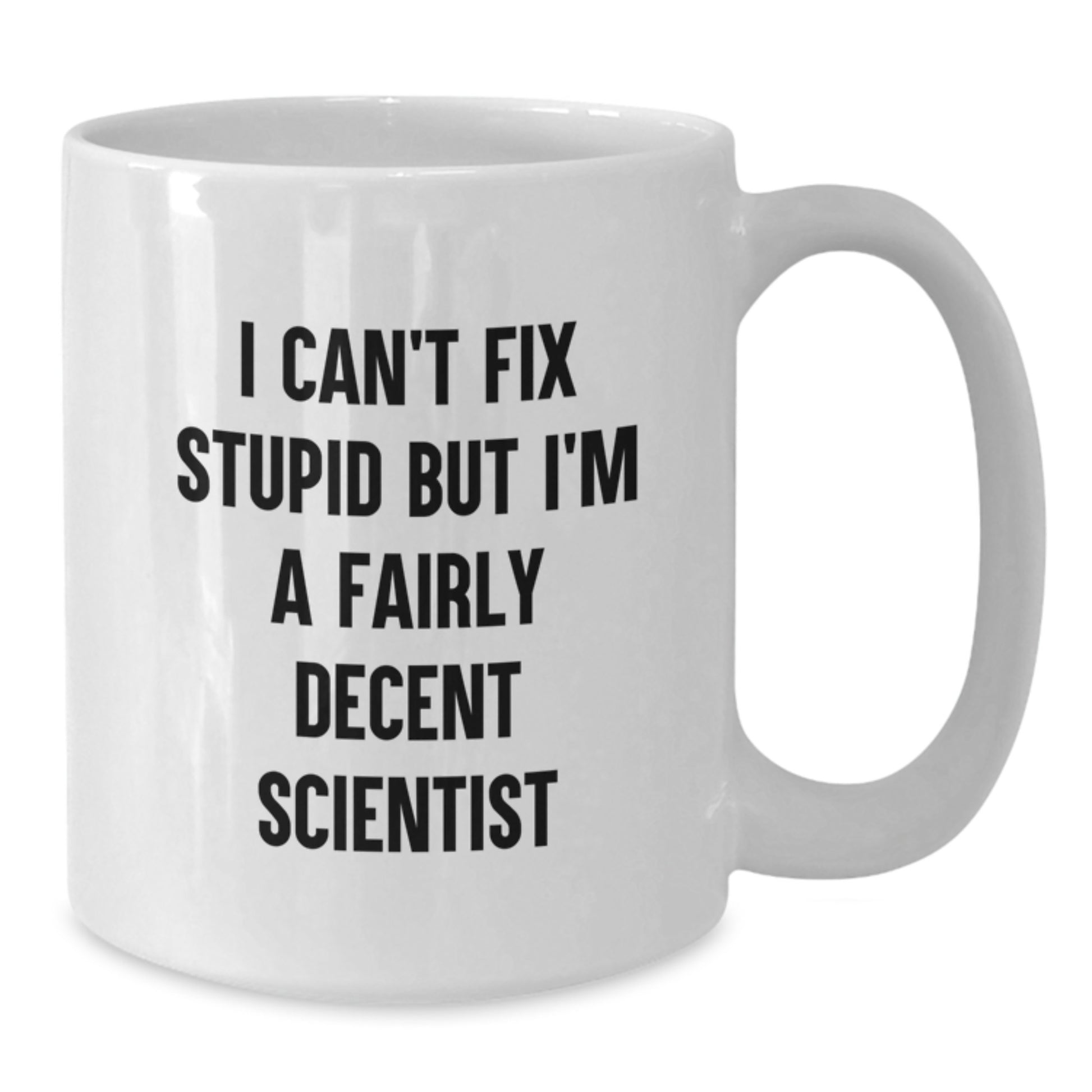 For Him Keepsake Scientist Ceramic White Coffee Mug Birthday Gift - Additional