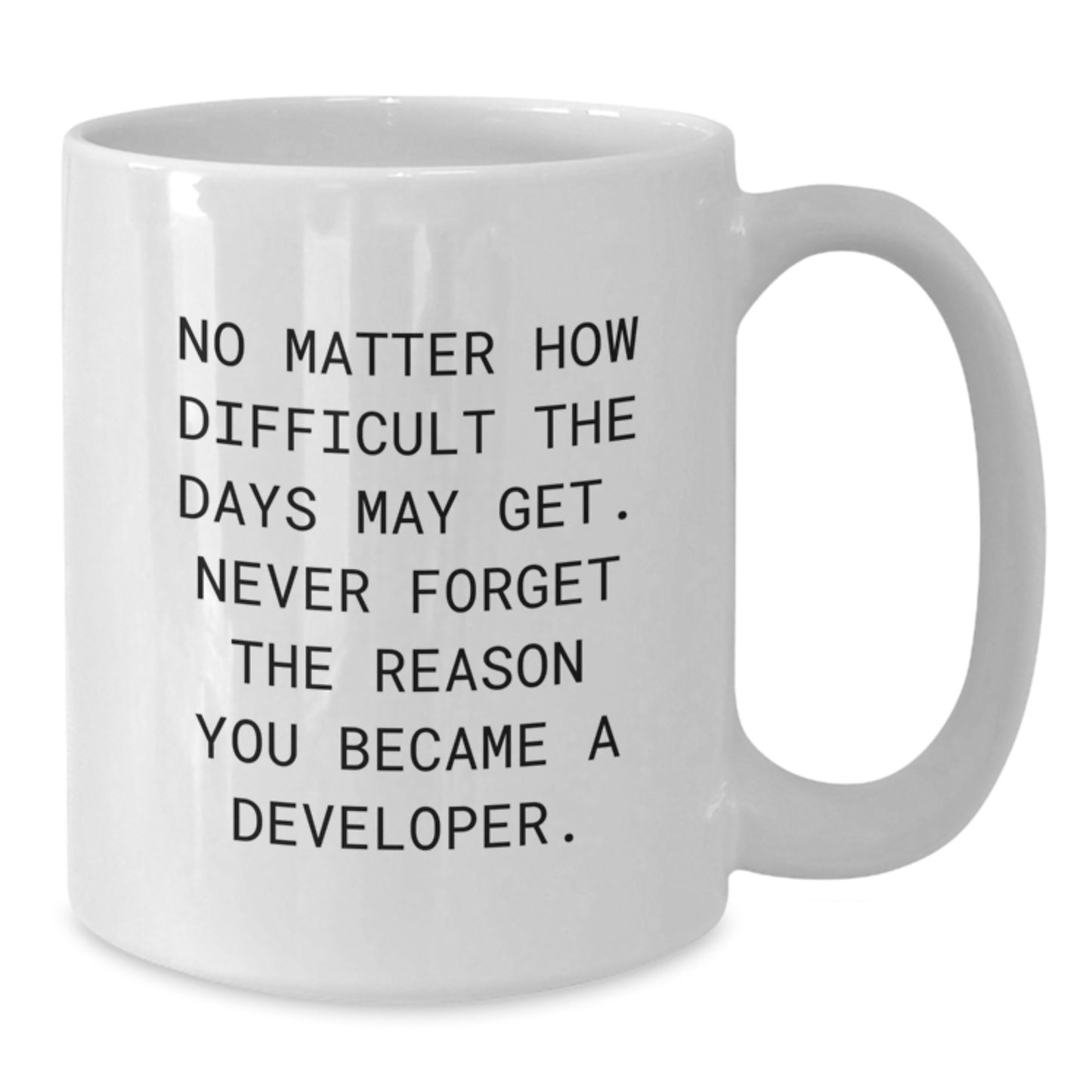 Funny Developer White Coffee Mugs Gifts from Friends to Graduation Unique Gifts for Men Women - Additional