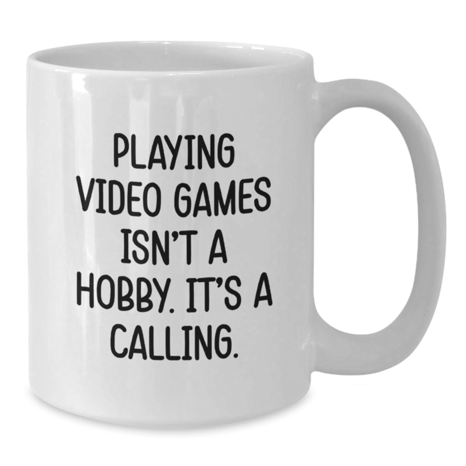 Funny Gifts for Playing Video Games Lovers, White Coffee Mugs for Men, Unique Graduation Gifts from Friends - Additional