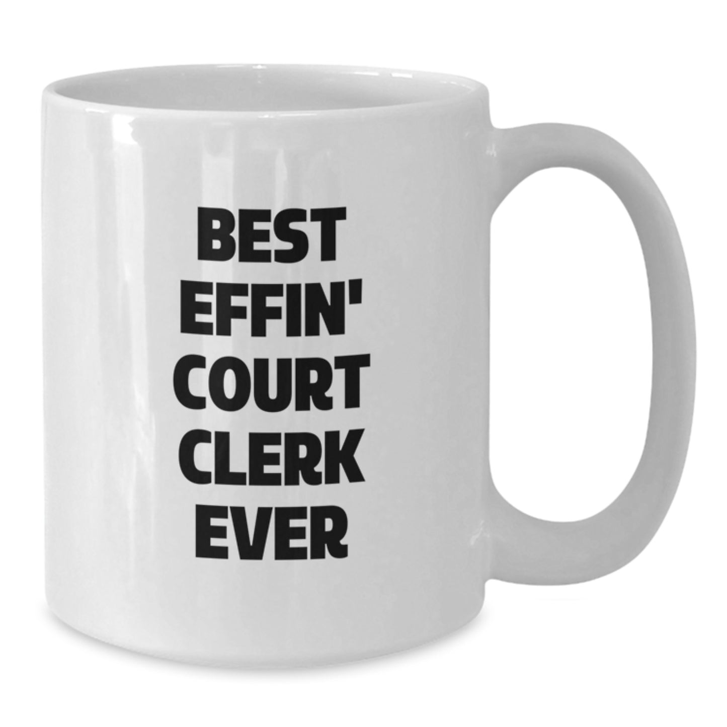 Funny Court Clerk White Coffee Mugs, Gifts from Men to Women, Unique Valentine's Gifts for Court Clerk - Additional