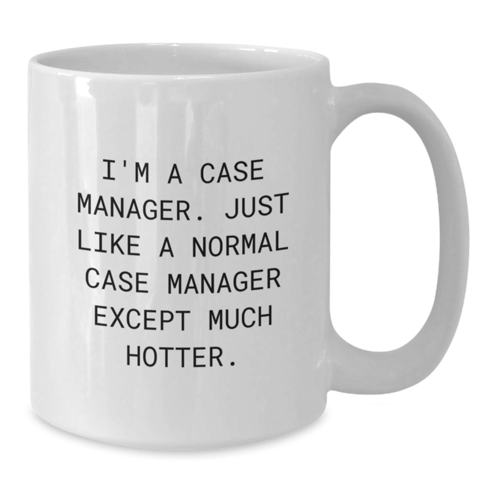 Case Manager Hotter Mug Keepsake Birthday Gift for Him - Additional